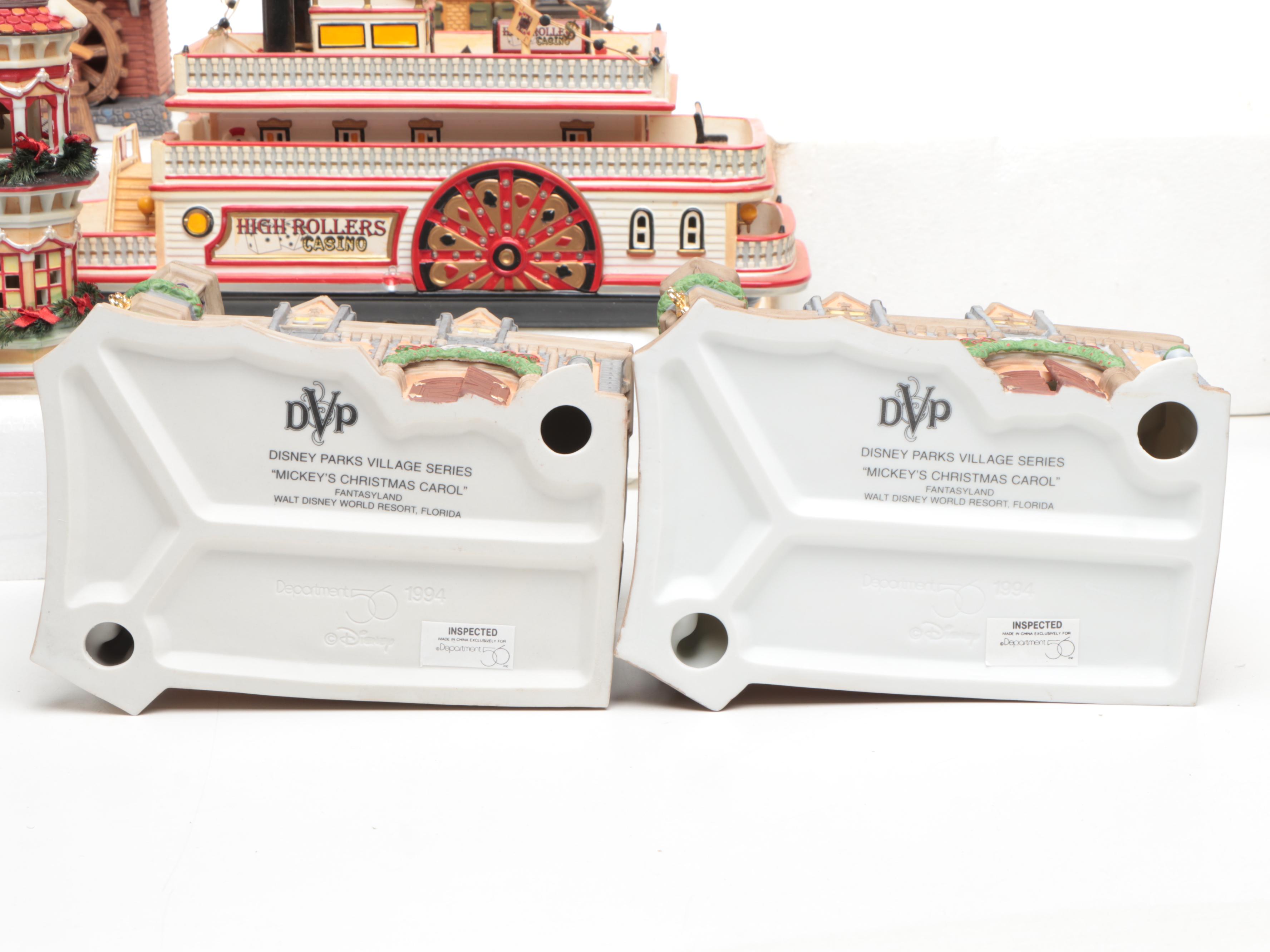 Department 56 "Mickey's Christmas Carol" and More Illuminated Buildings