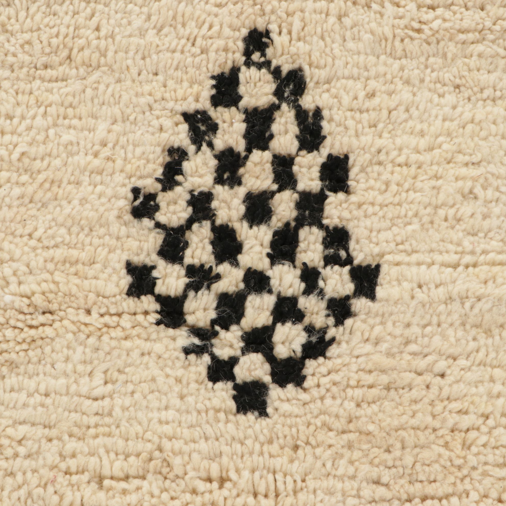 Four Hand-Knotted Moroccan Berber Accent Rugs