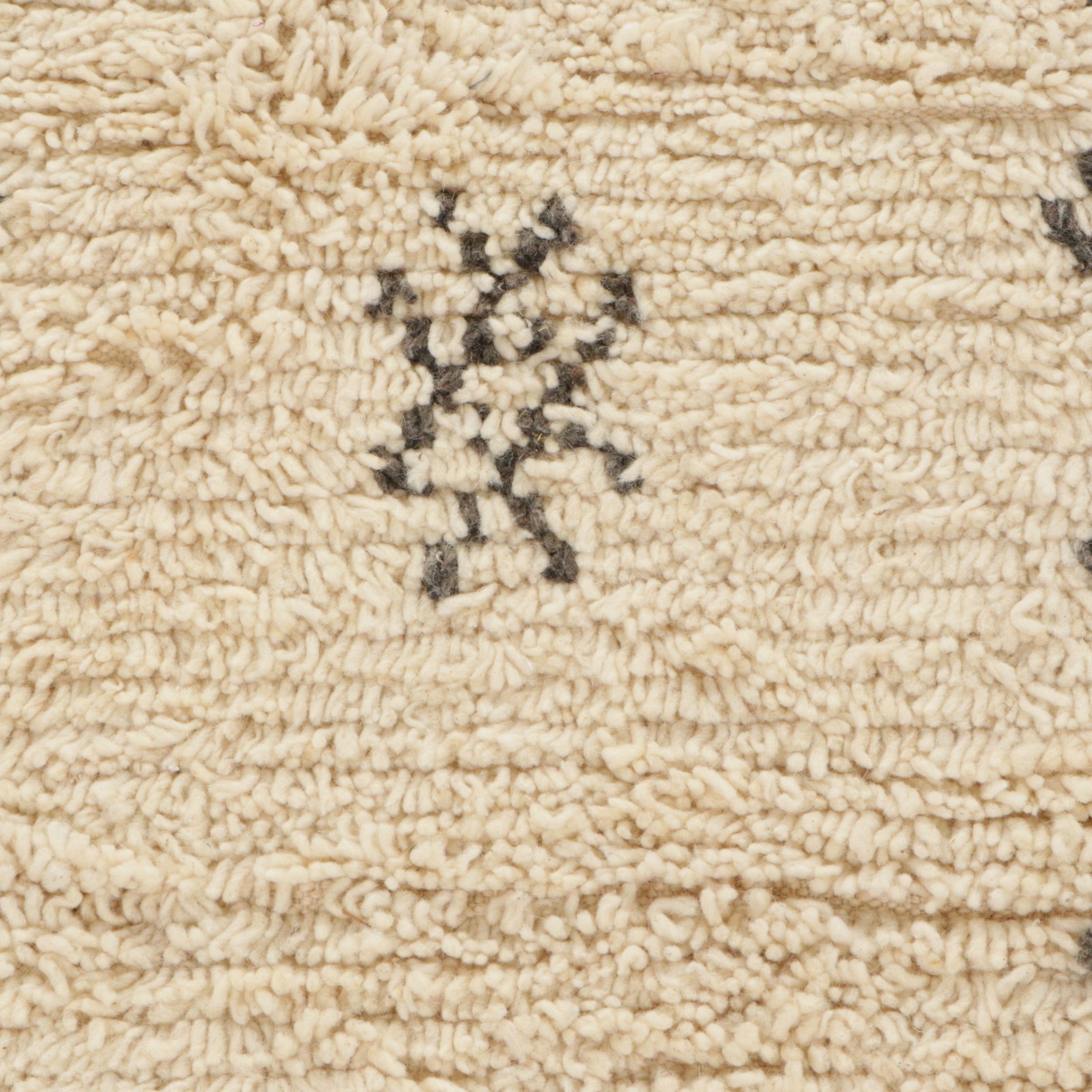 Four Hand-Knotted Moroccan Berber Accent Rugs