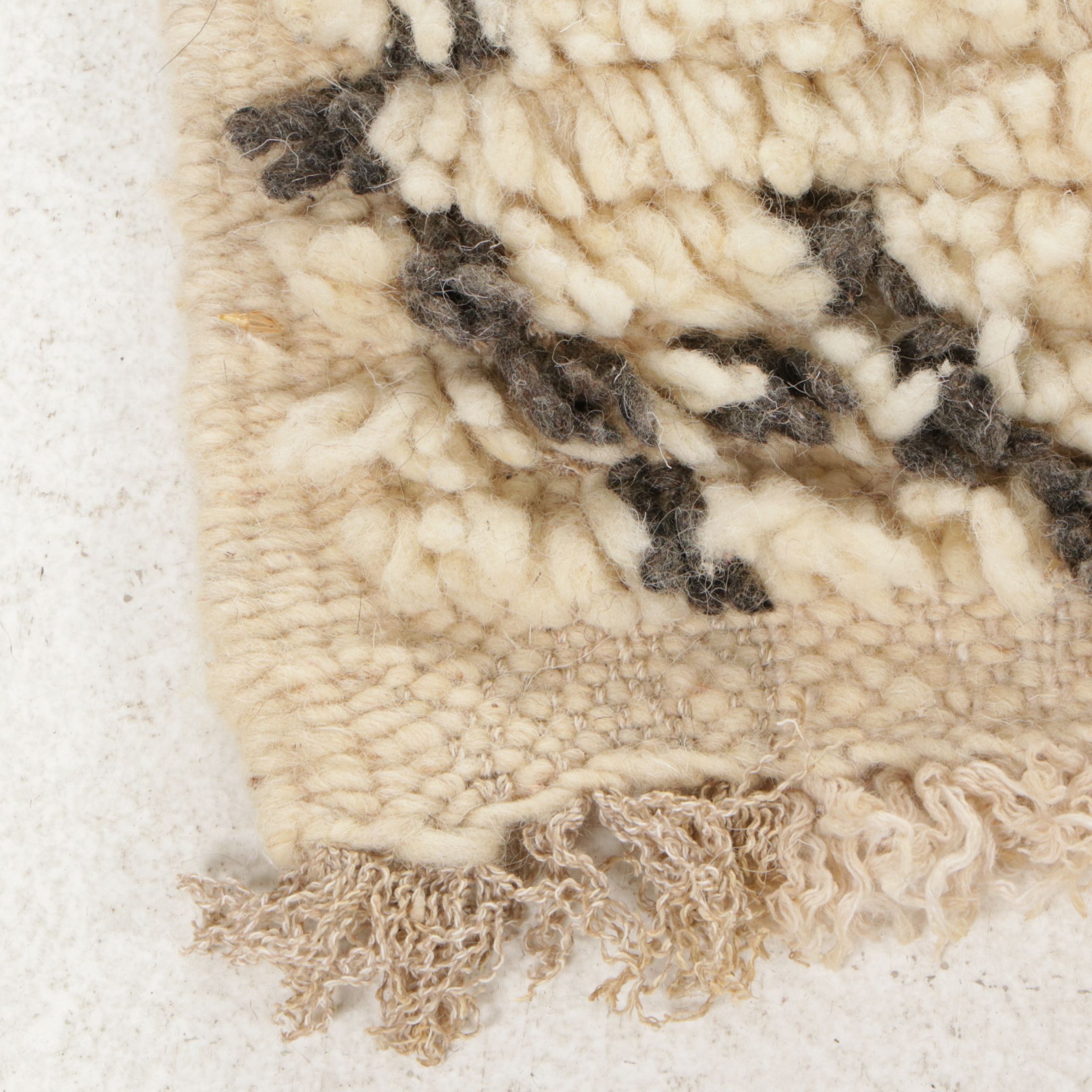 Four Hand-Knotted Moroccan Berber Accent Rugs