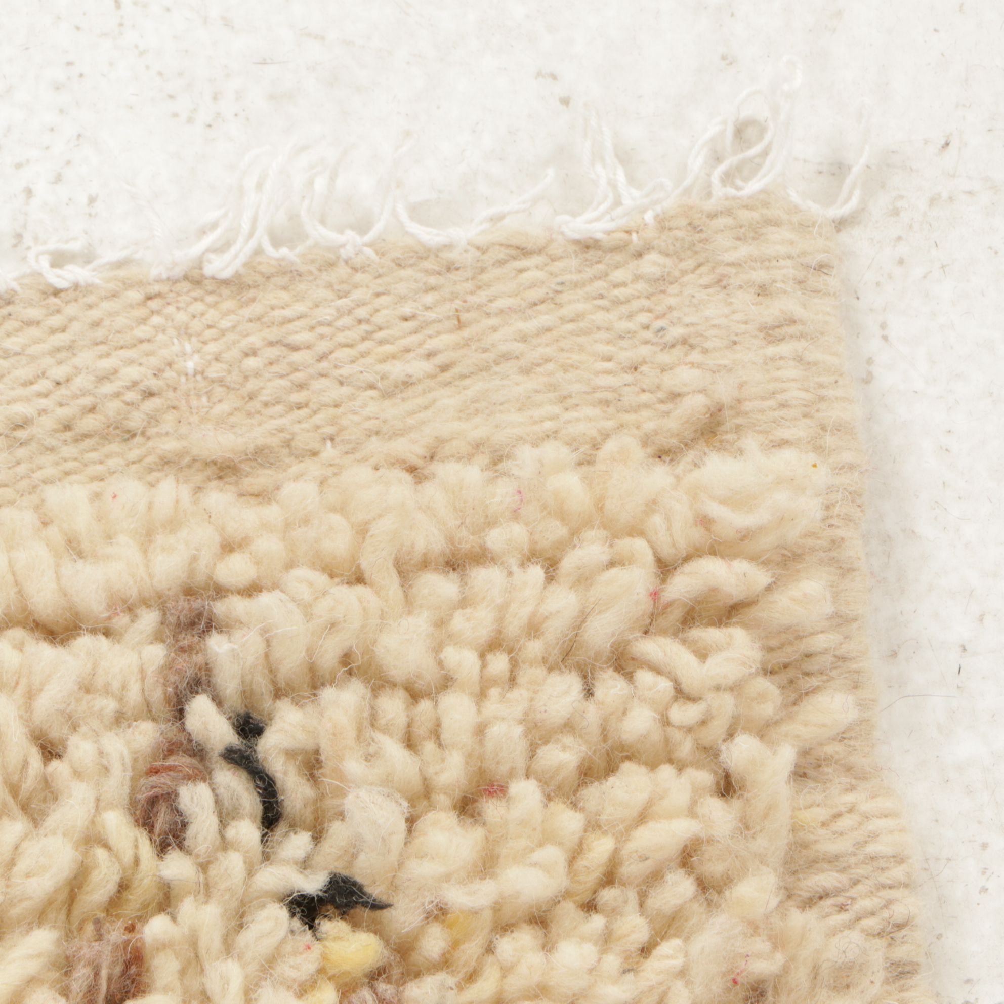 Four Hand-Knotted Moroccan Berber Accent Rugs