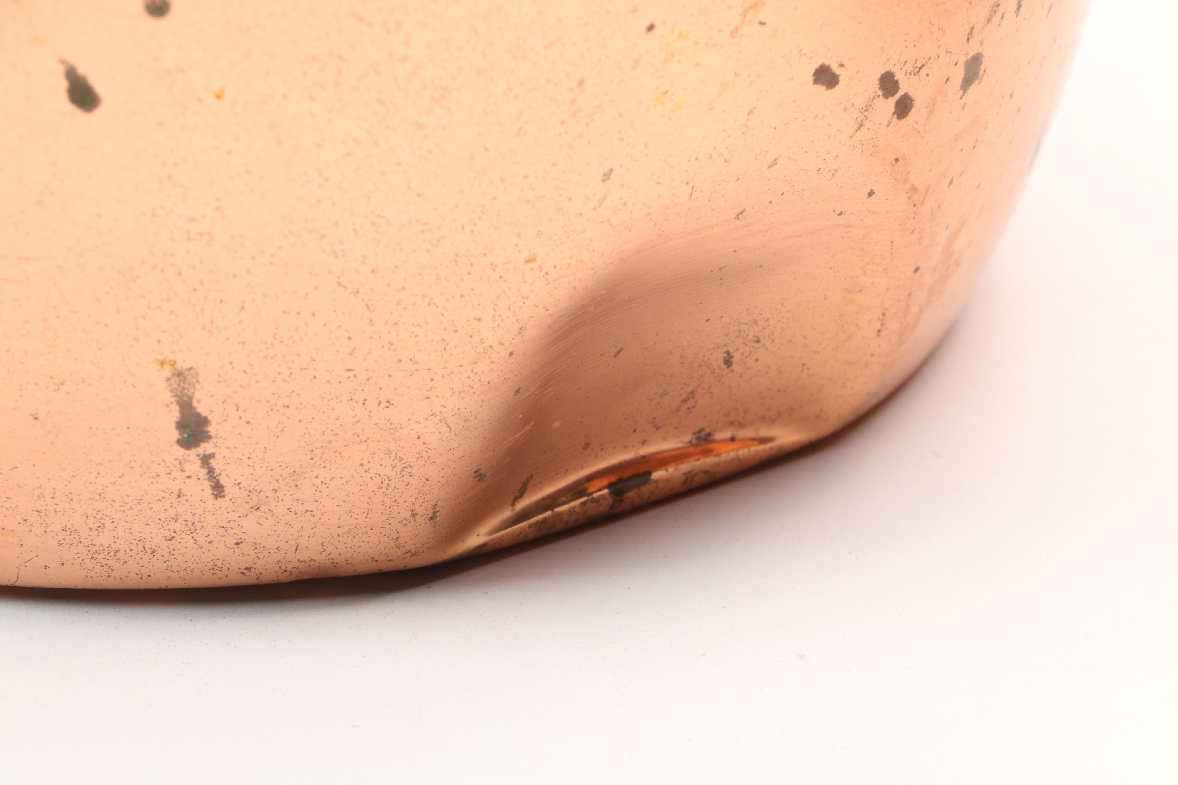 Paul Revere Copper Finish Pan with Other Cookware and Bowls