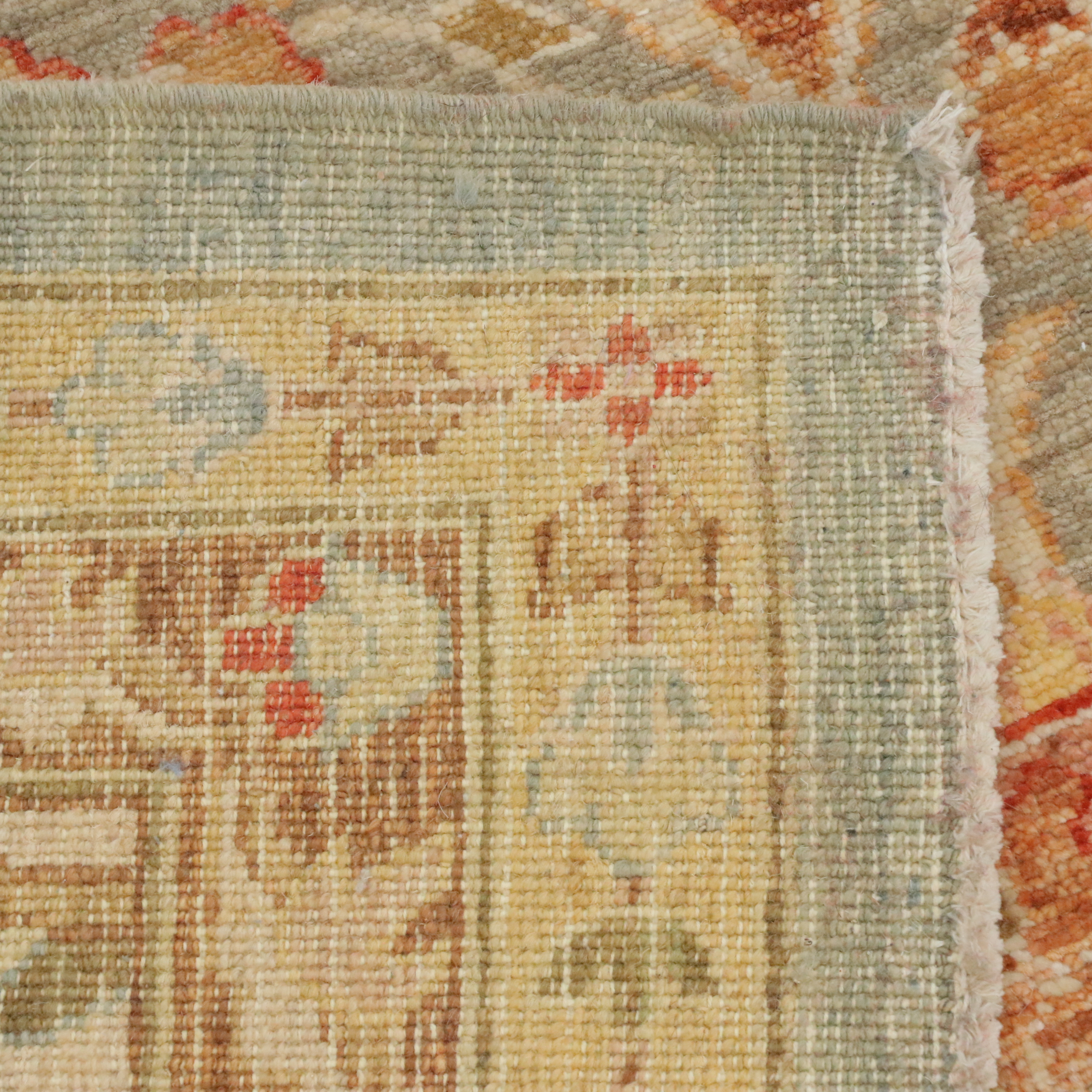 10' x 14' Hand-Knotted Indo-Persian Style Contemporary Room-Sized Rug