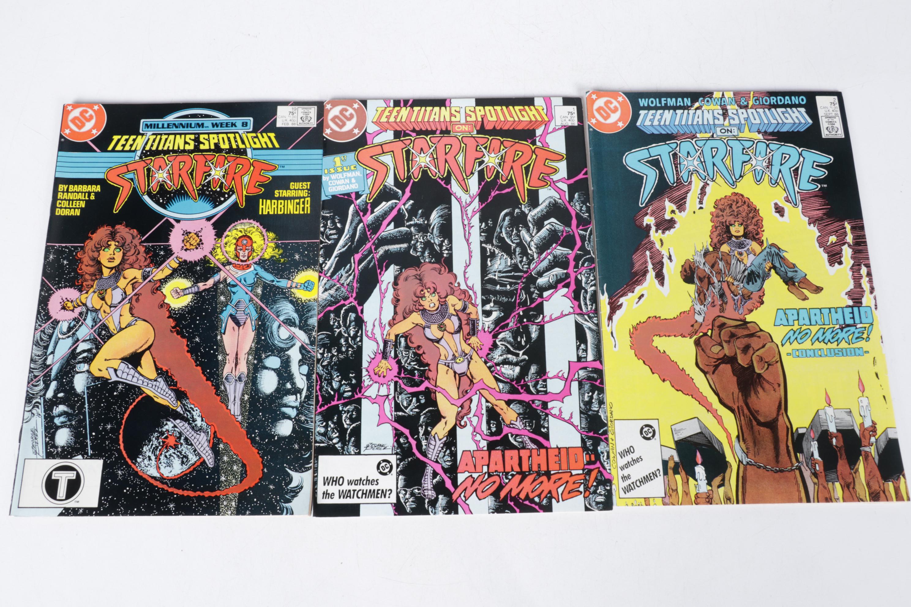 DC Comics Teen Titans Spotlight & Other Comic Book Collections