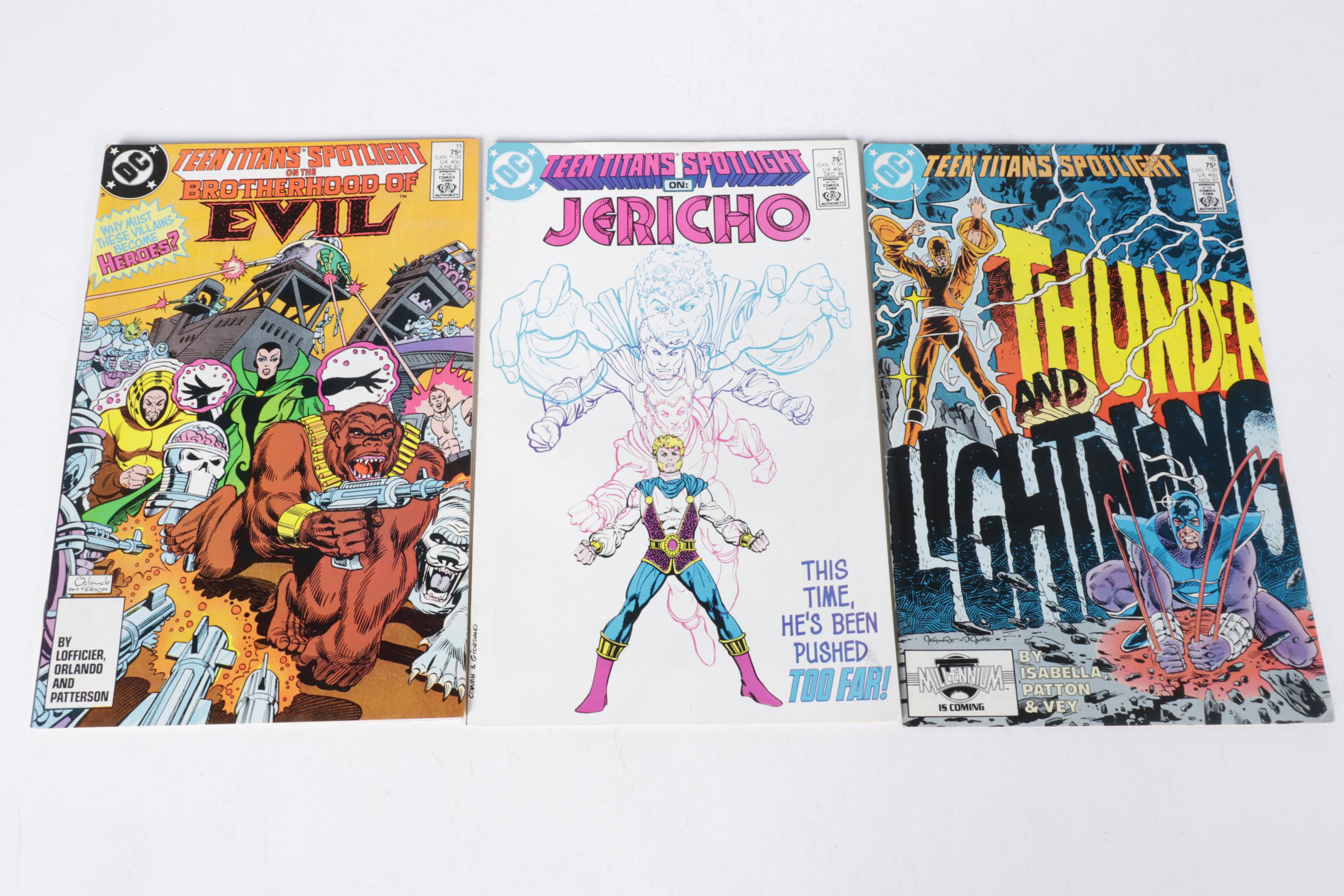 DC Comics Teen Titans Spotlight & Other Comic Book Collections