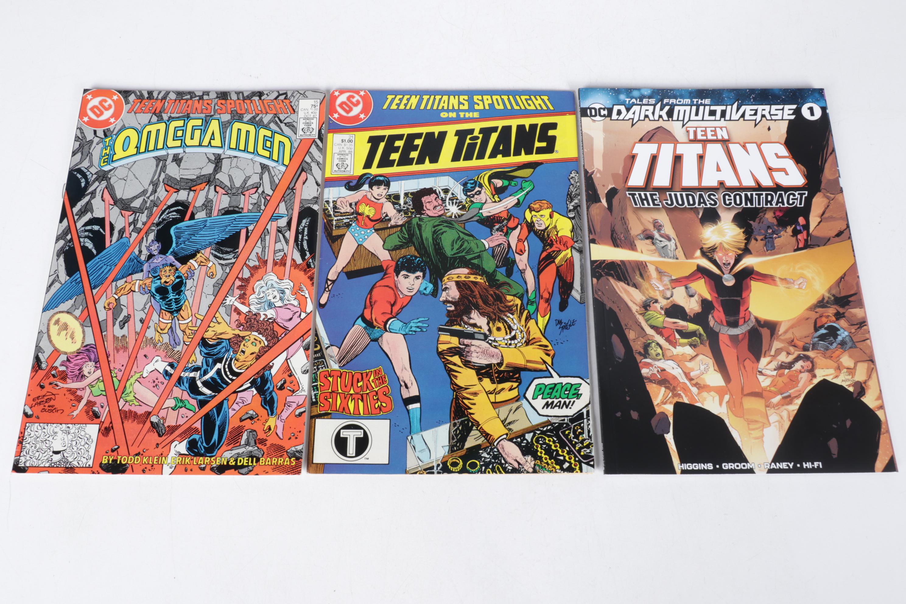 DC Comics Teen Titans Spotlight & Other Comic Book Collections