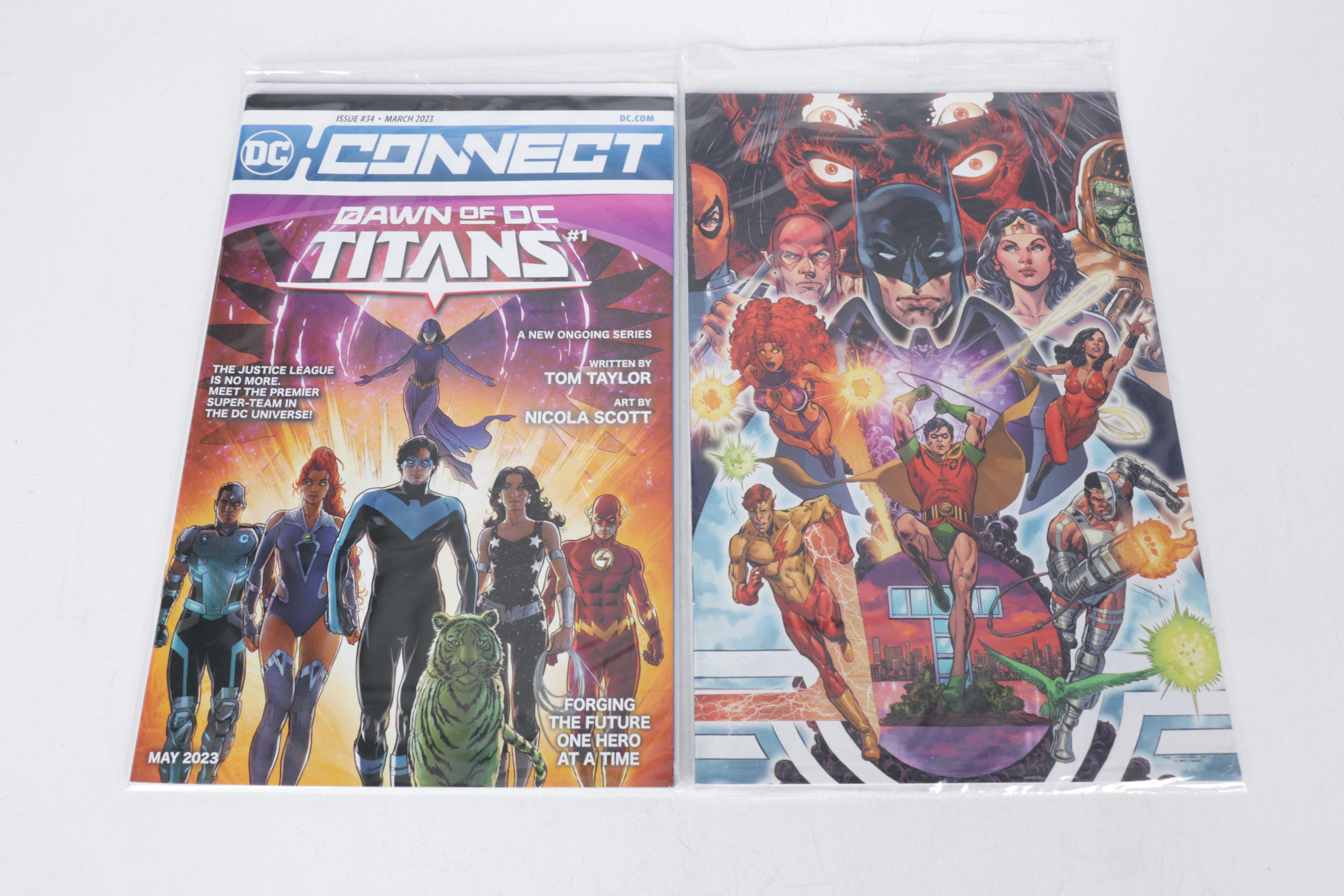 DC Comics Teen Titans Spotlight & Other Comic Book Collections