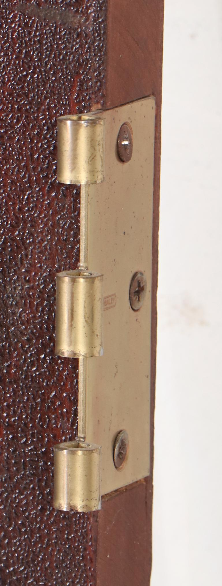 Arts & Crafts Wood and Beveled Glass Door, Early 20th Century