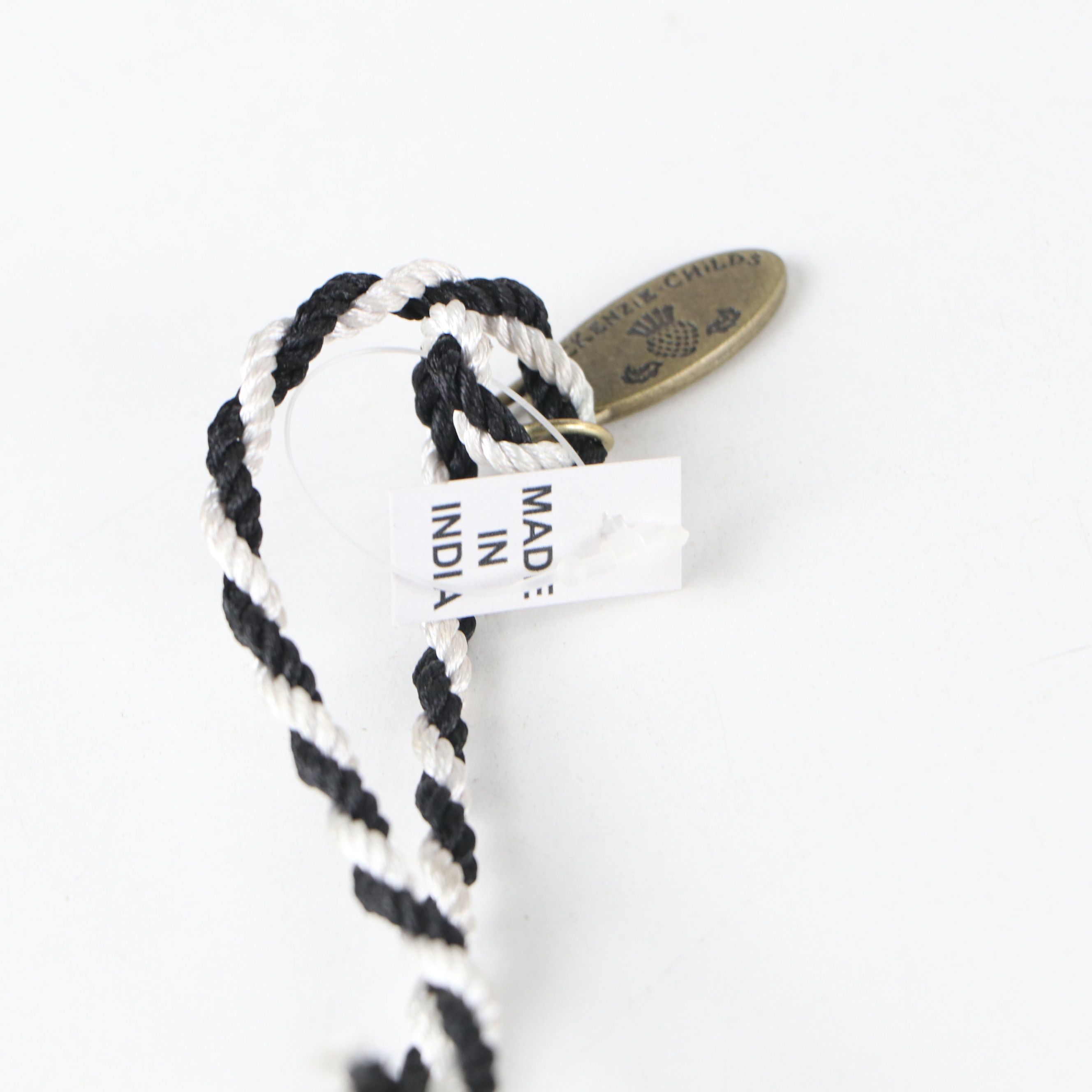 MacKenzie-Childs Tote Bag, "Flower Market Reflections" Carriage Clock and Tassel