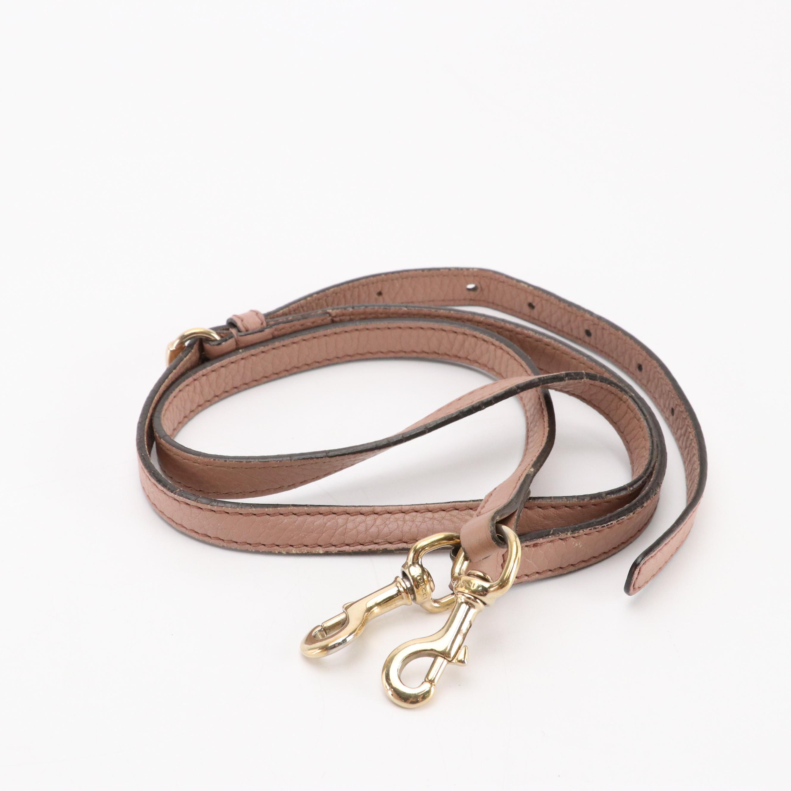 Gucci Leather Small Soho Top Handle Two-Way Tote Bag with Tassel Zip