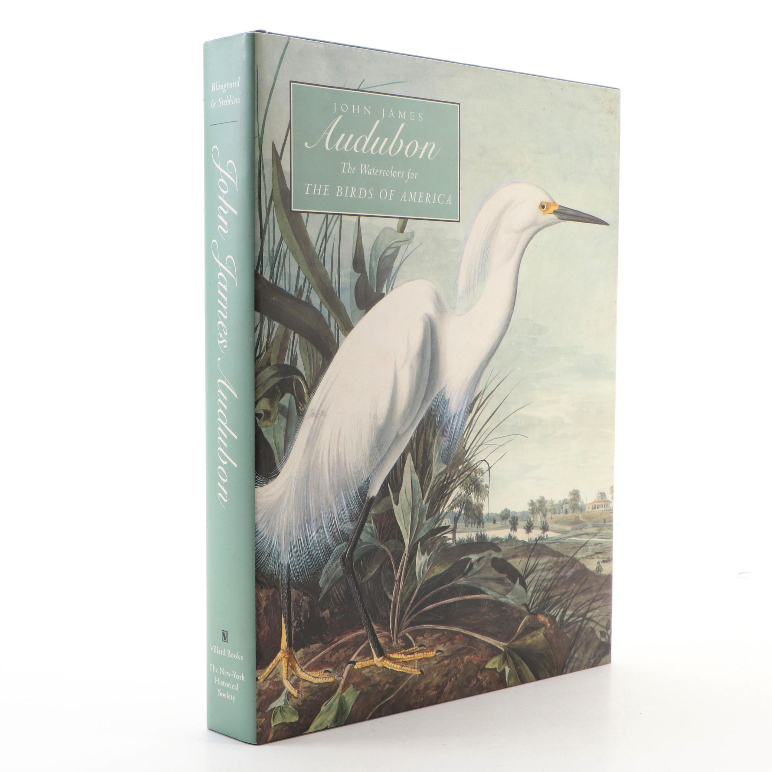First Edition "John James Audubon: The Watercolors for Birds of America," 1993