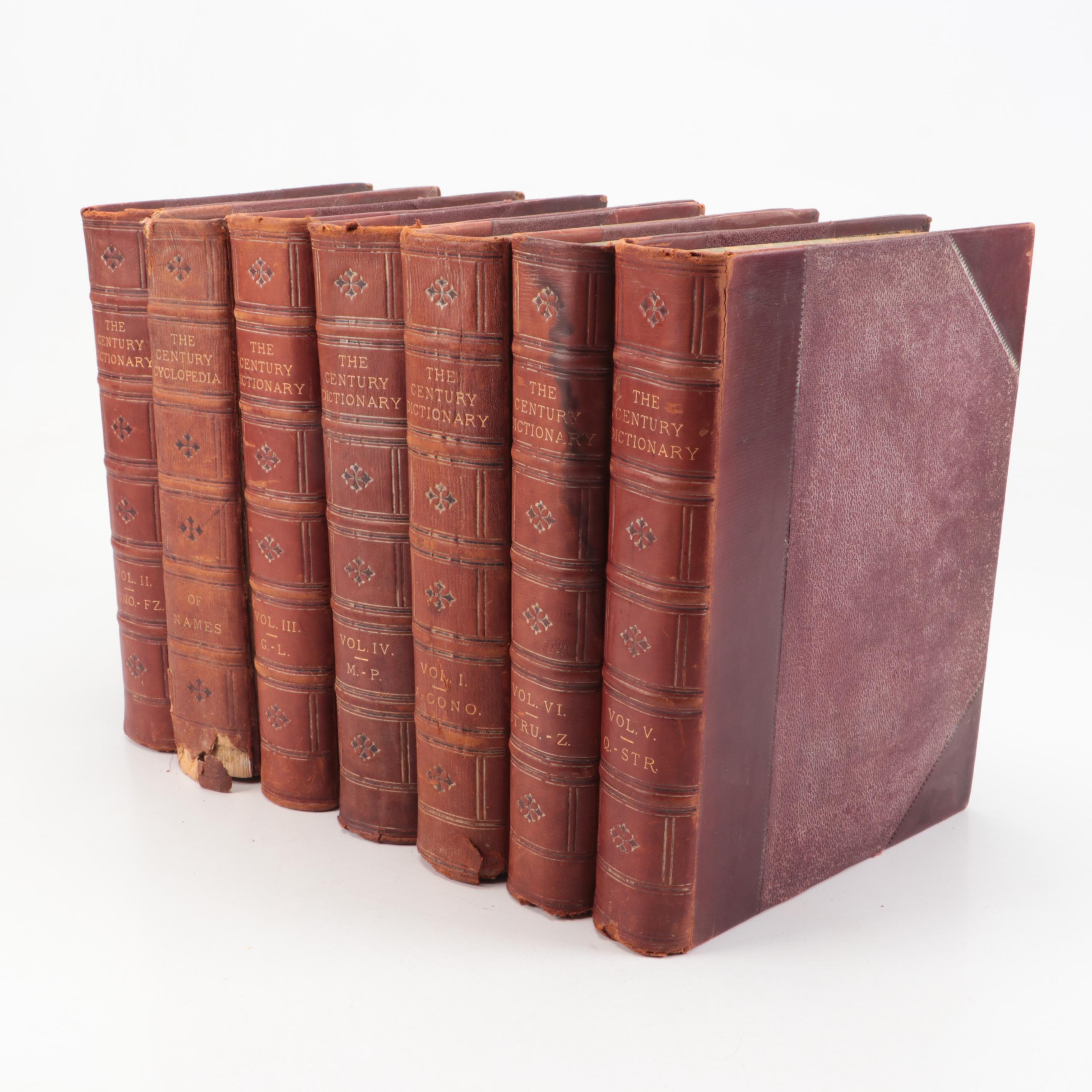 "The Century Cyclopedia of Names" with "The Century Dictionary" Vol. 1–6