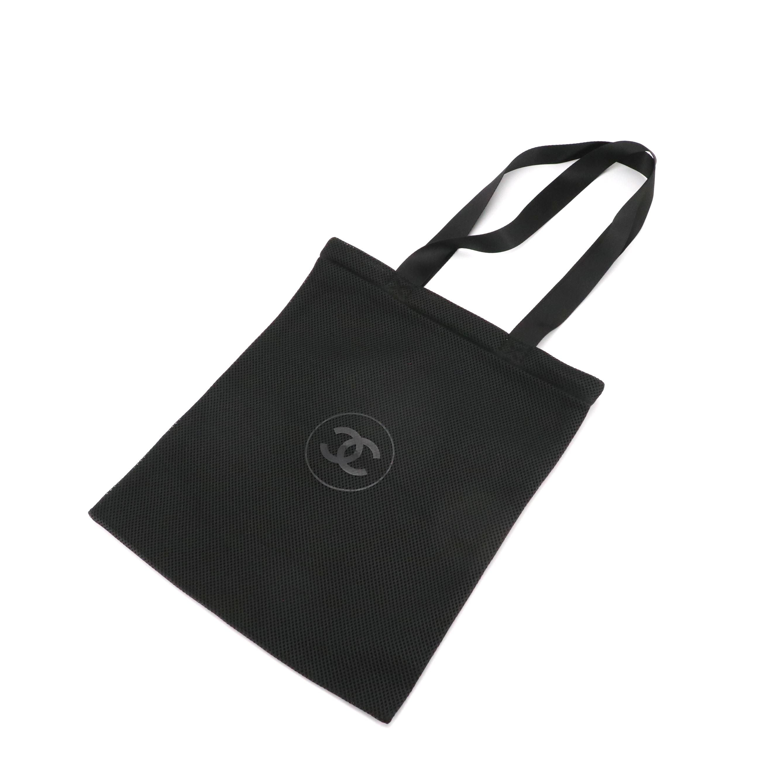 Chanel Makeup Promotional Tote in Black Mesh