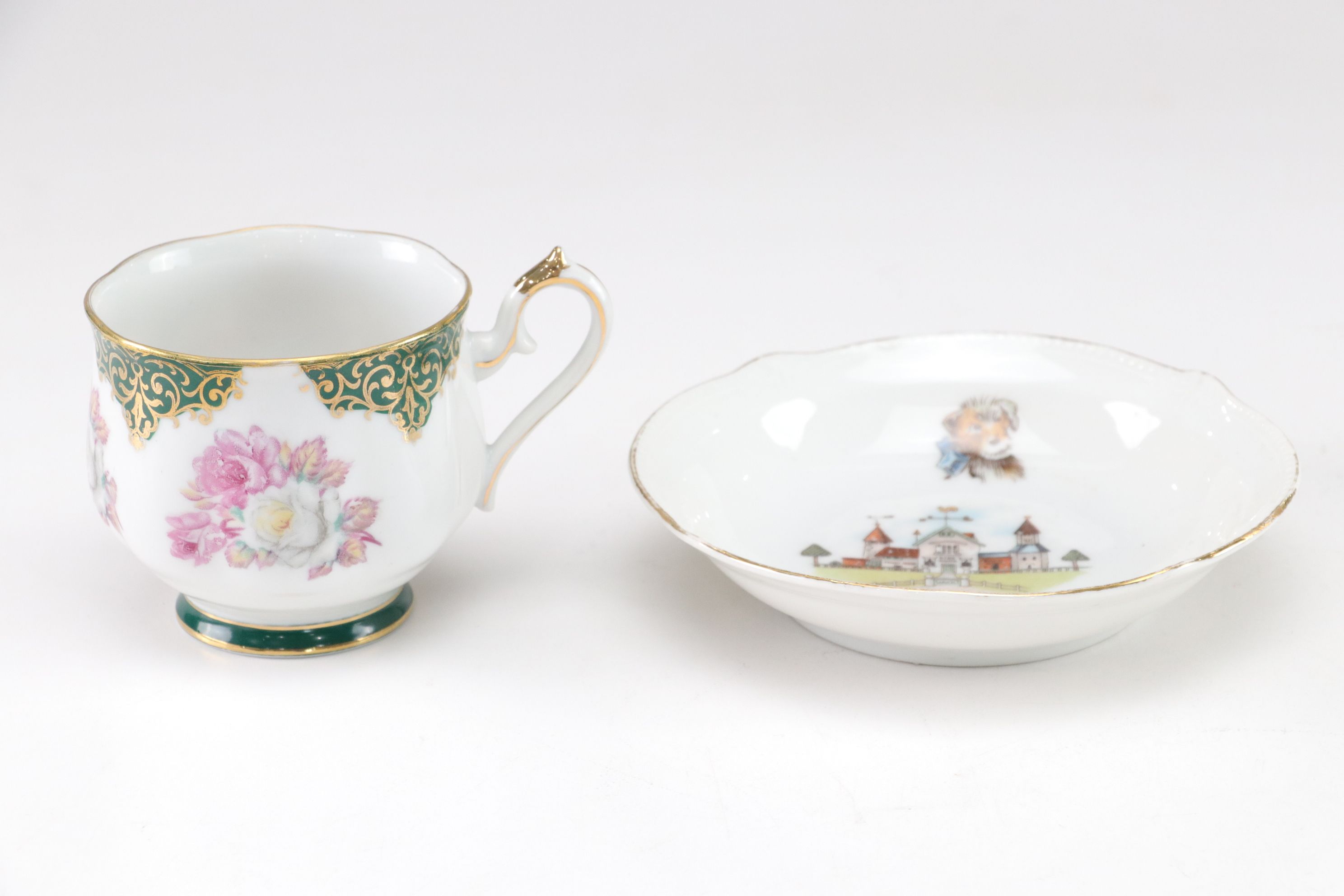 John Maddock & Sons "Delaware" Platter with Noritake & More Assorted Dinnerware