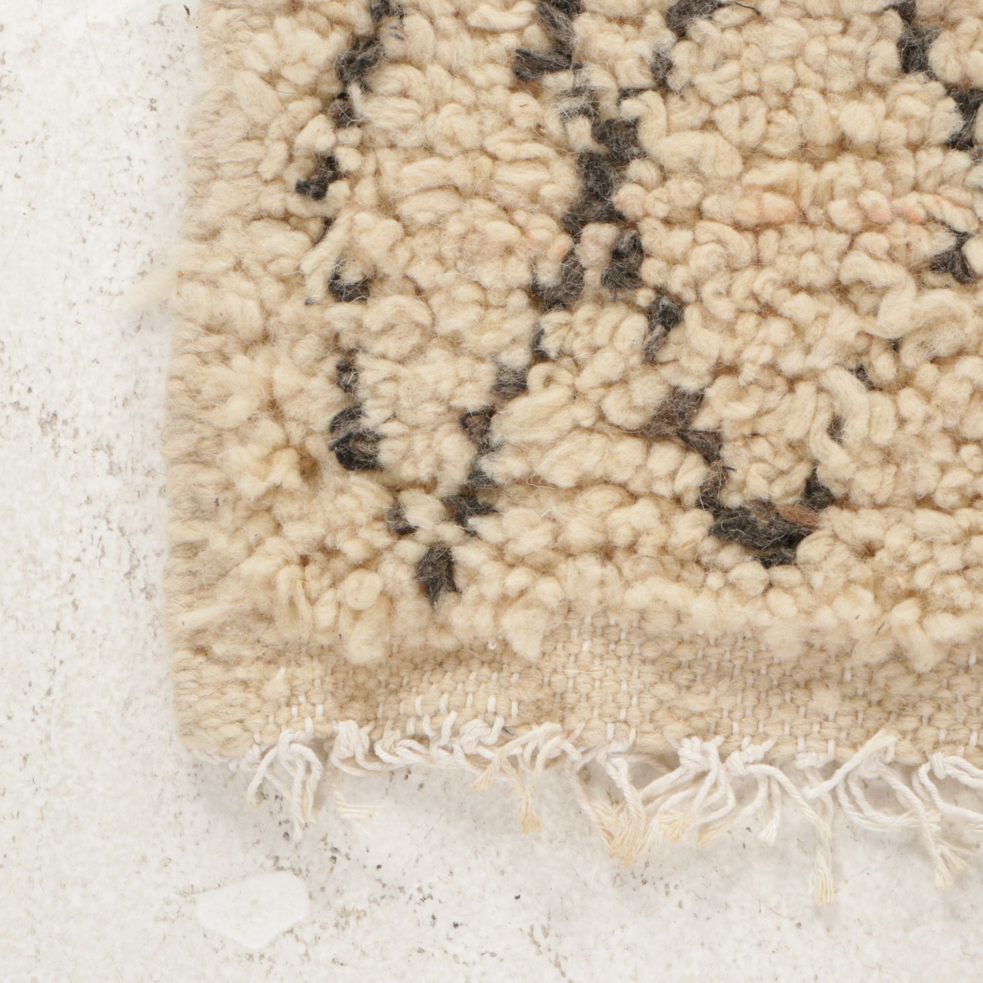 Four Hand-Knotted Moroccan Berber Accent Rugs