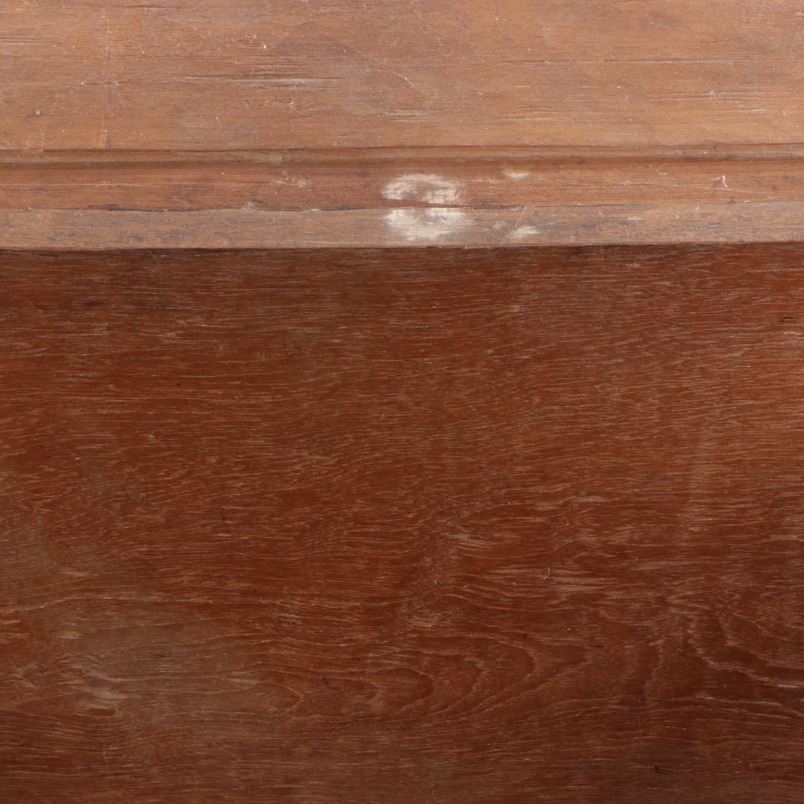 Dovetailed Elm Chest, 18th Century