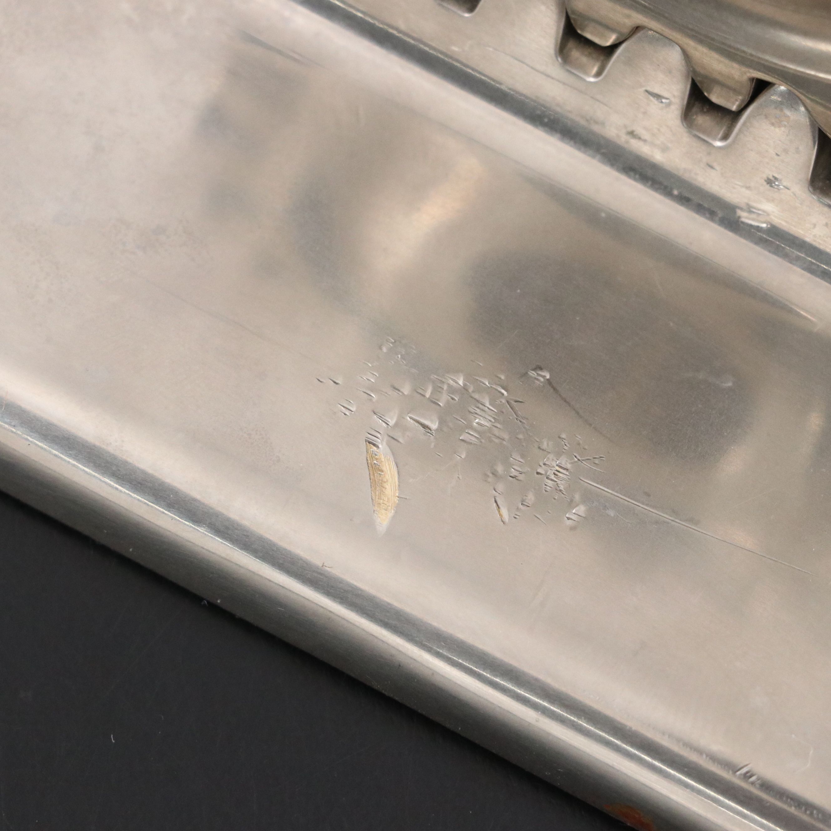 Vintage Ralph Lauren Steel Gear Bookends