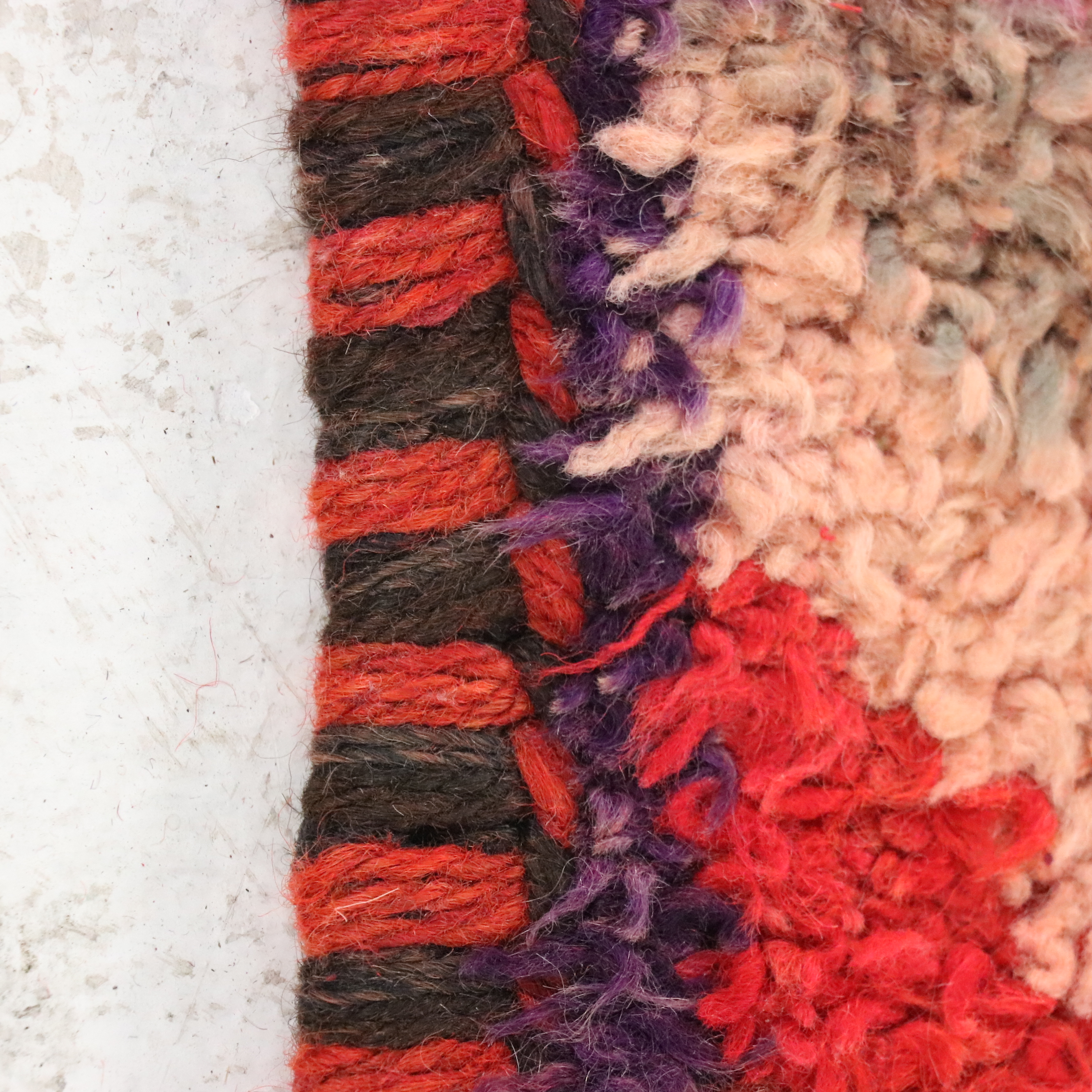 3'1 x 11' Hand-Knotted Moroccan Berber Long Rug