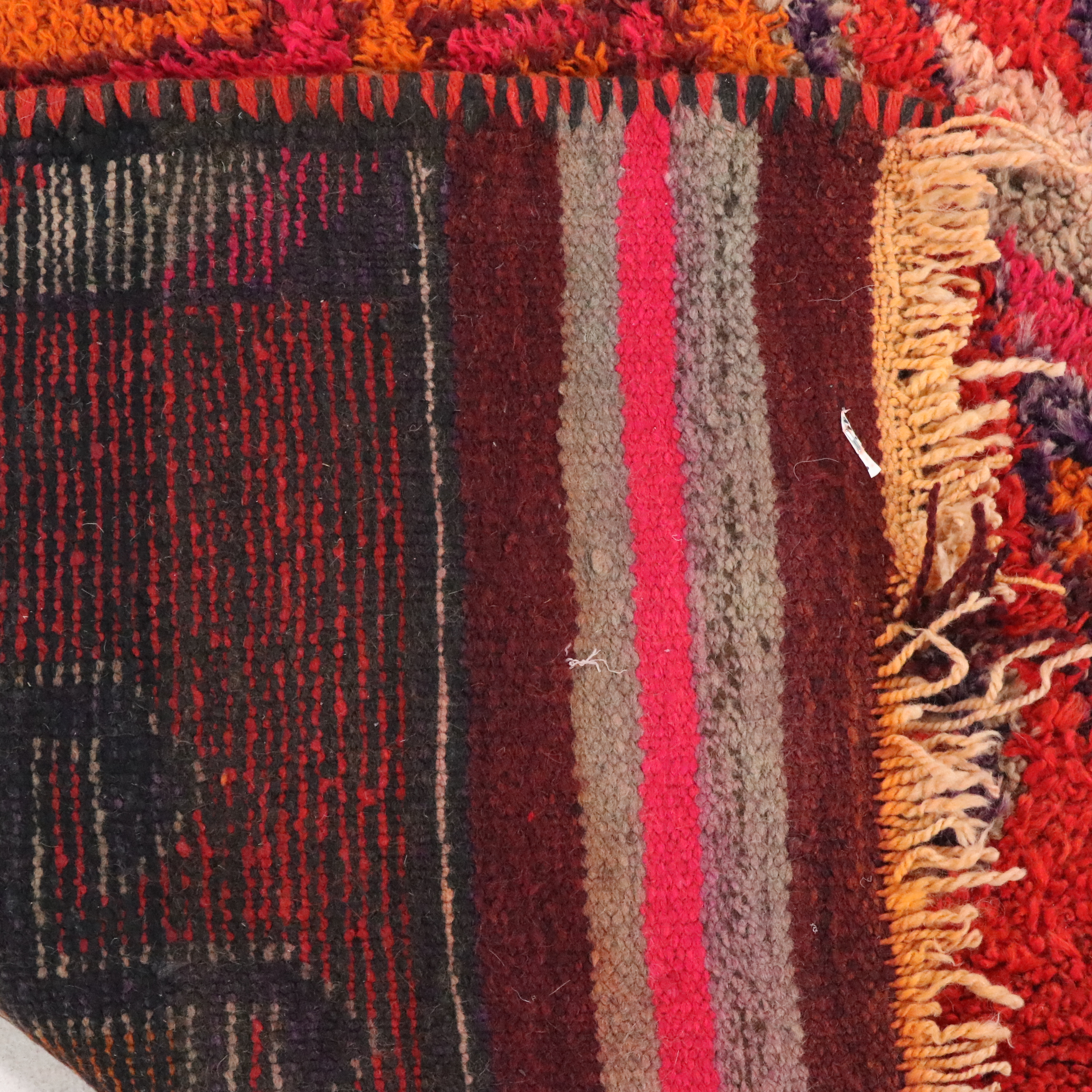 3'1 x 11' Hand-Knotted Moroccan Berber Long Rug