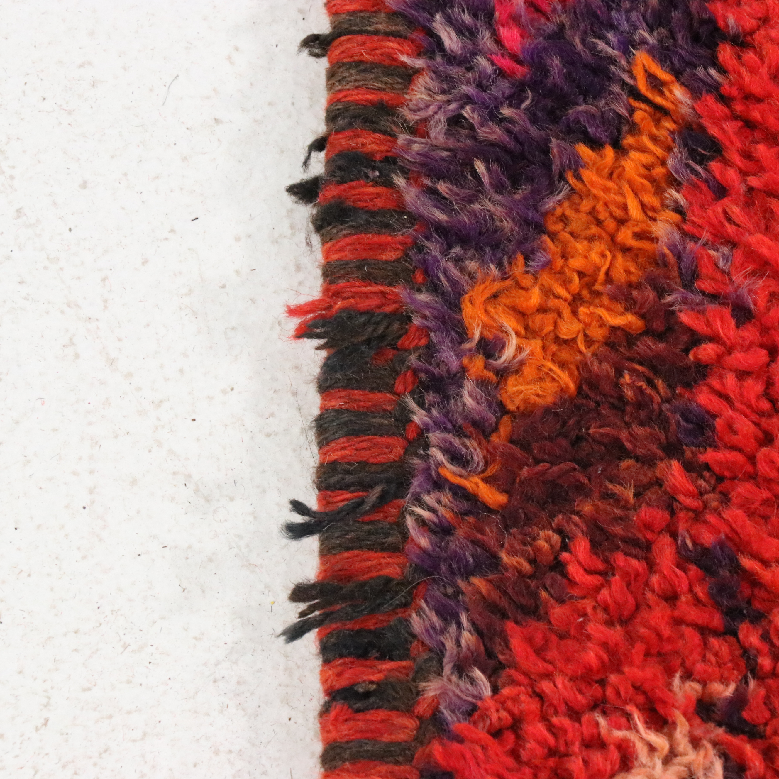 3'1 x 11' Hand-Knotted Moroccan Berber Long Rug