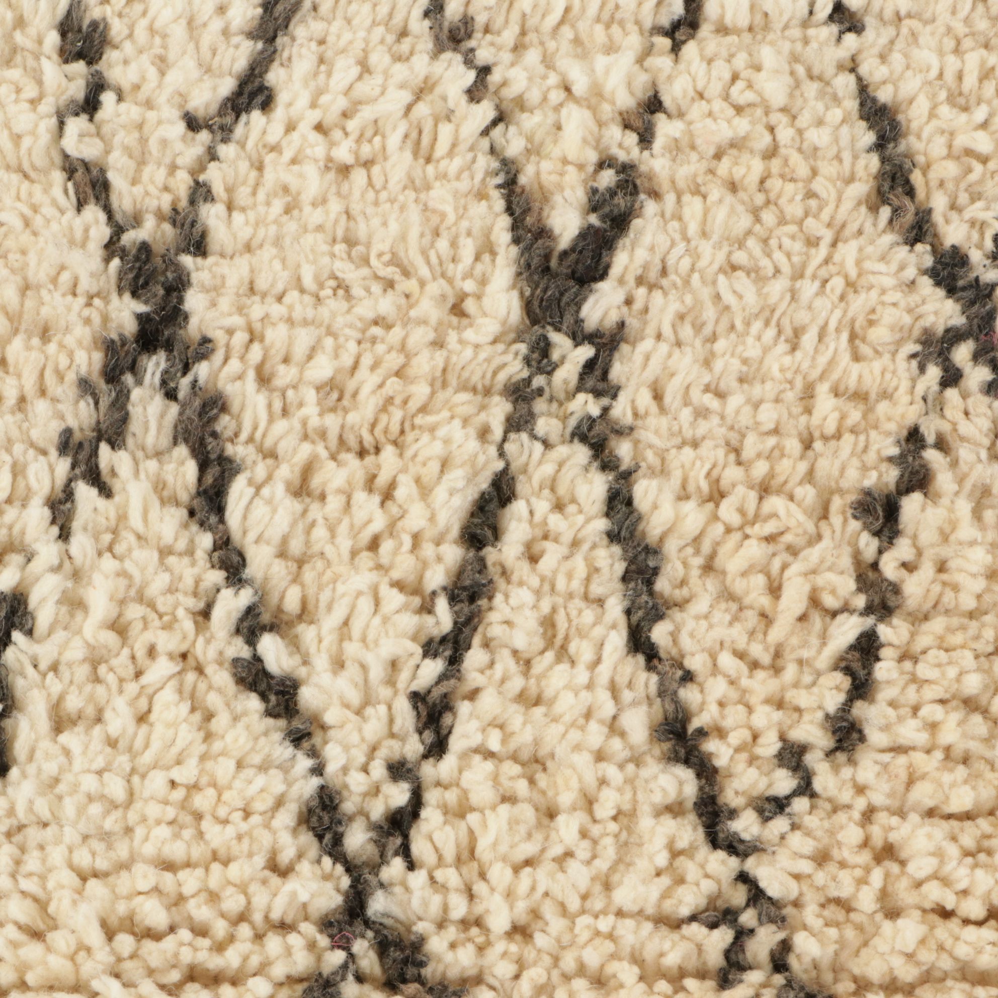 Three Hand-Knotted Moroccan Berber Accent Rugs