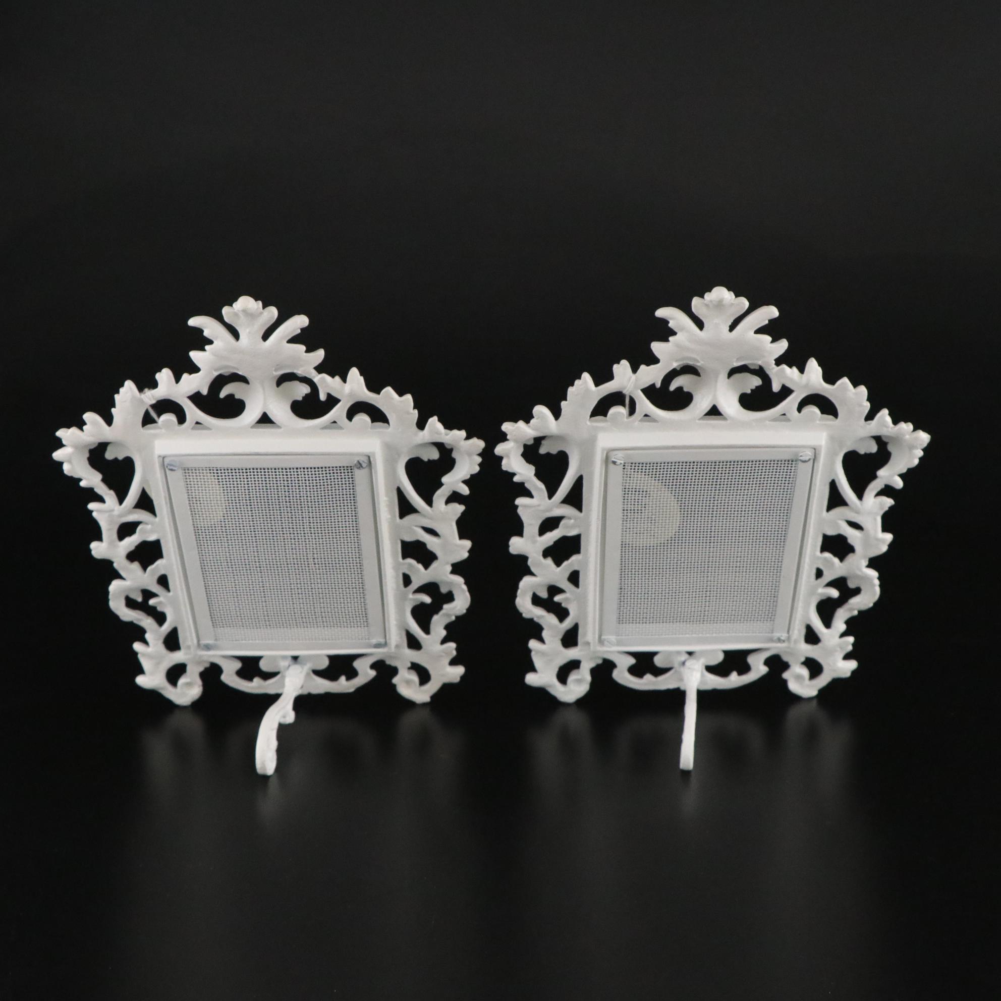 Pillvuyt Porcelain Baking Dish with Teapot, Bone Dishes, and Two Jewelry Stands