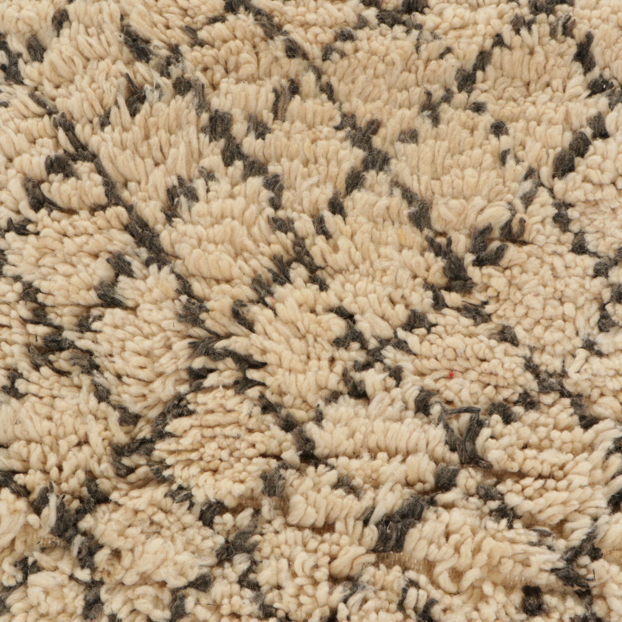 Four Hand-Knotted Moroccan Berber Accent Rugs