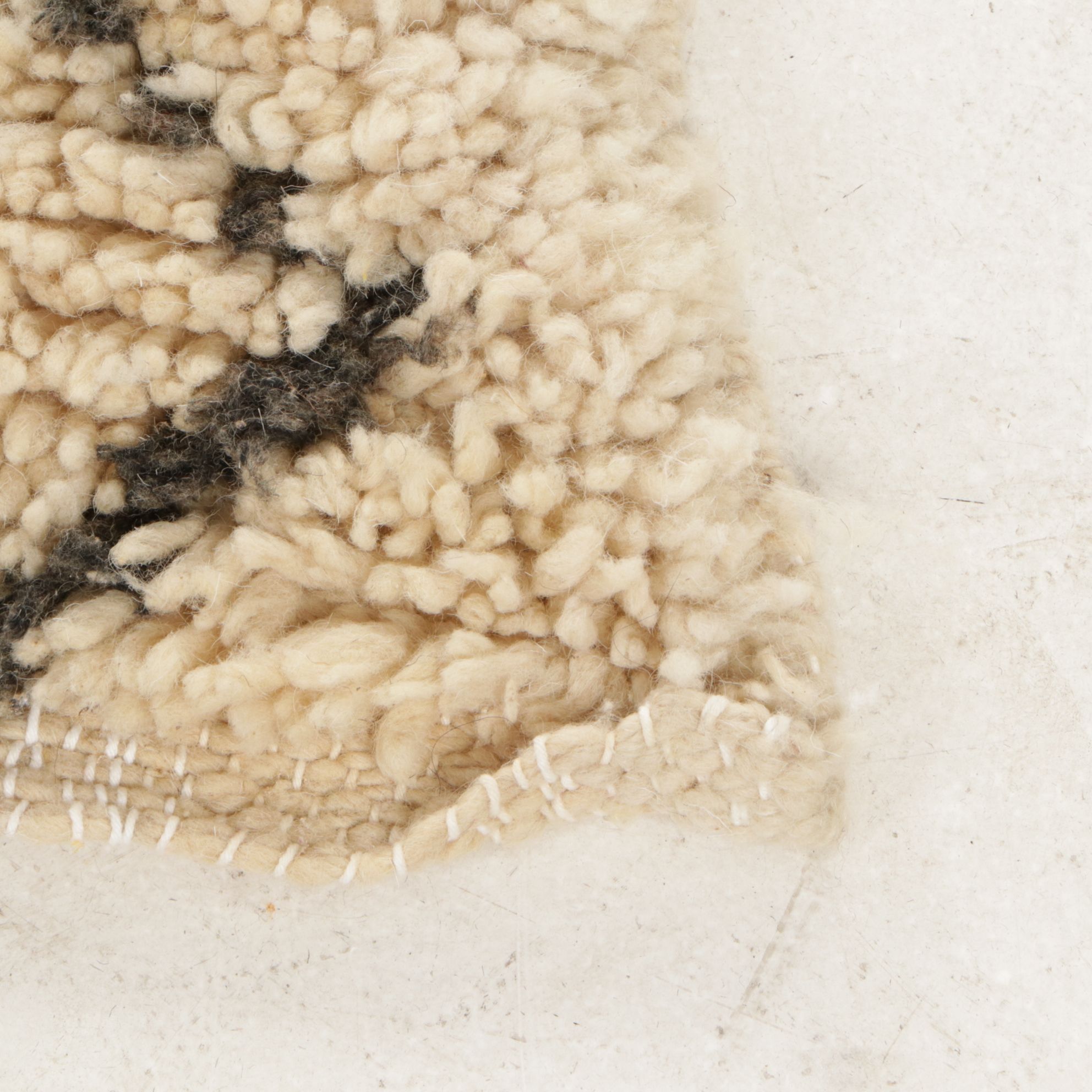 Four Hand-Knotted Moroccan Berber Accent Rugs