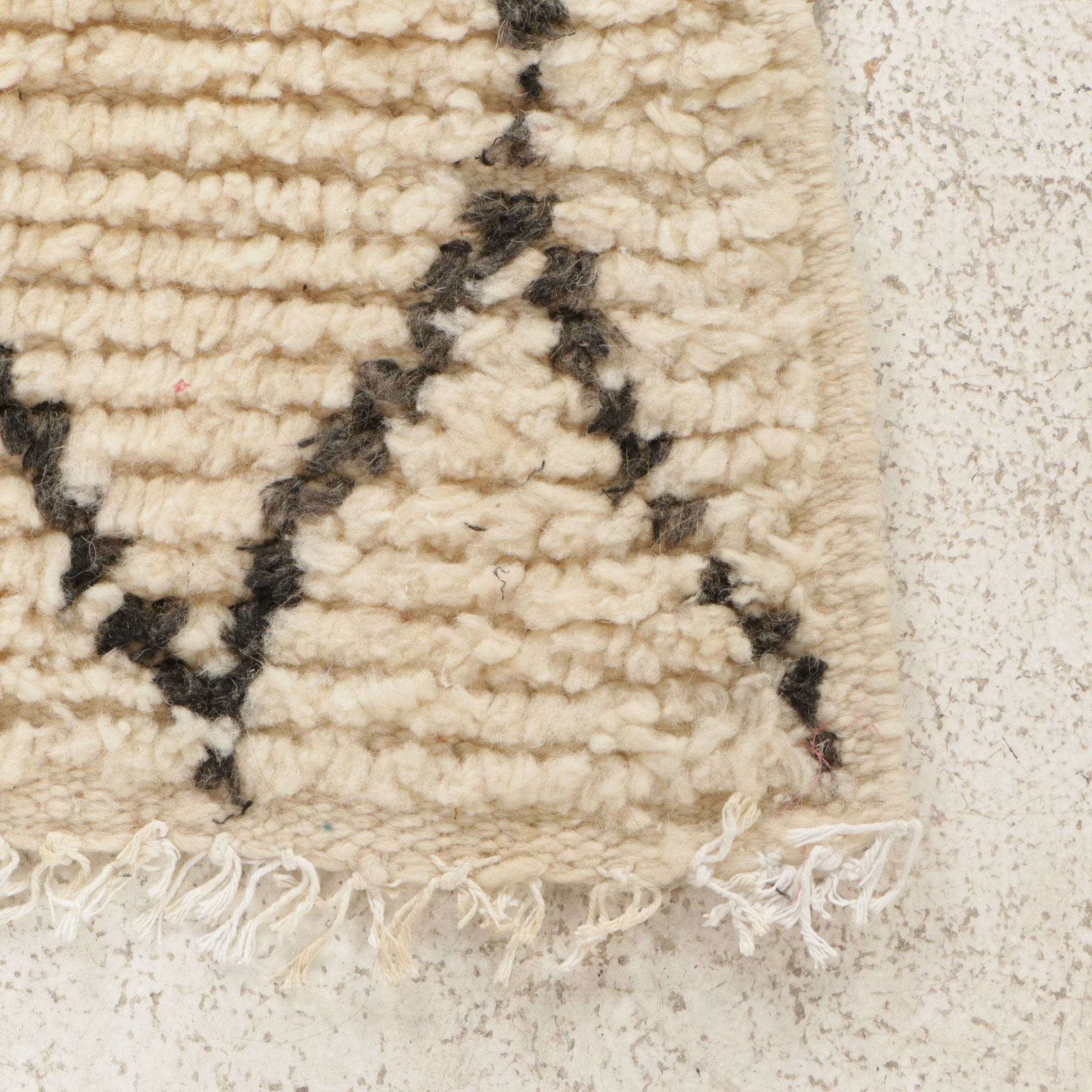 Four Hand-Knotted Moroccan Berber Accent Rugs