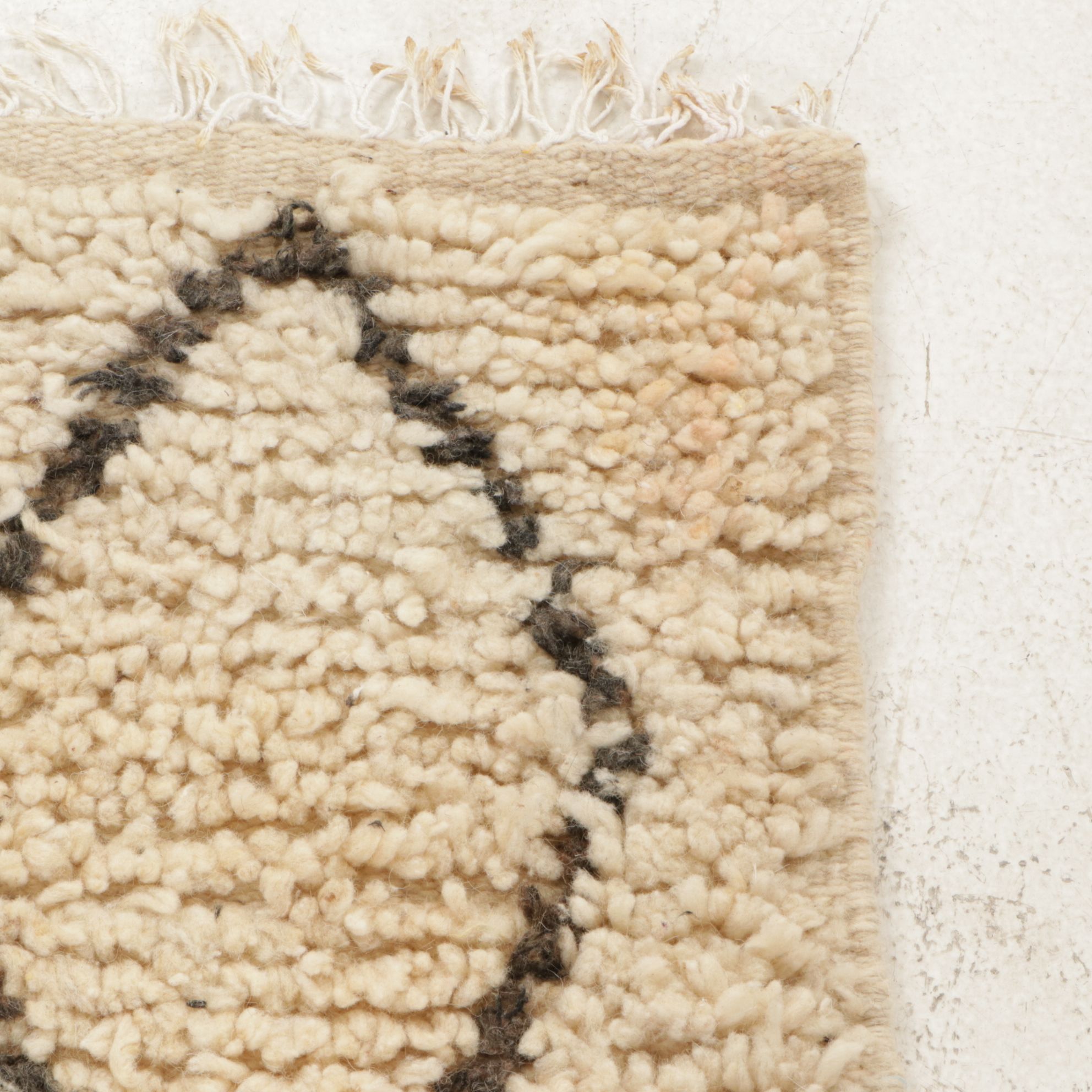 Four Hand-Knotted Moroccan Berber Accent Rugs