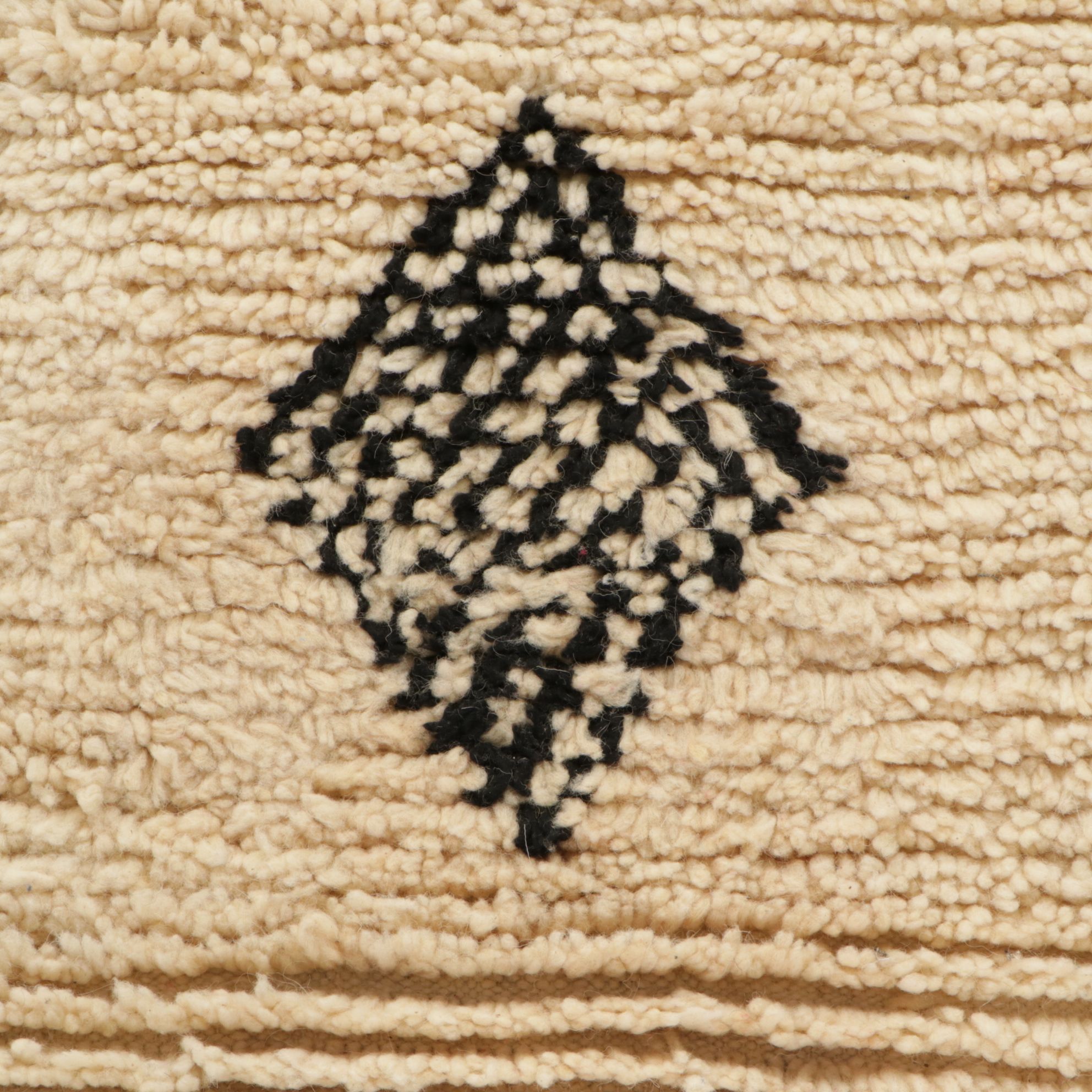 Four Hand-Knotted Moroccan Berber Accent Rugs