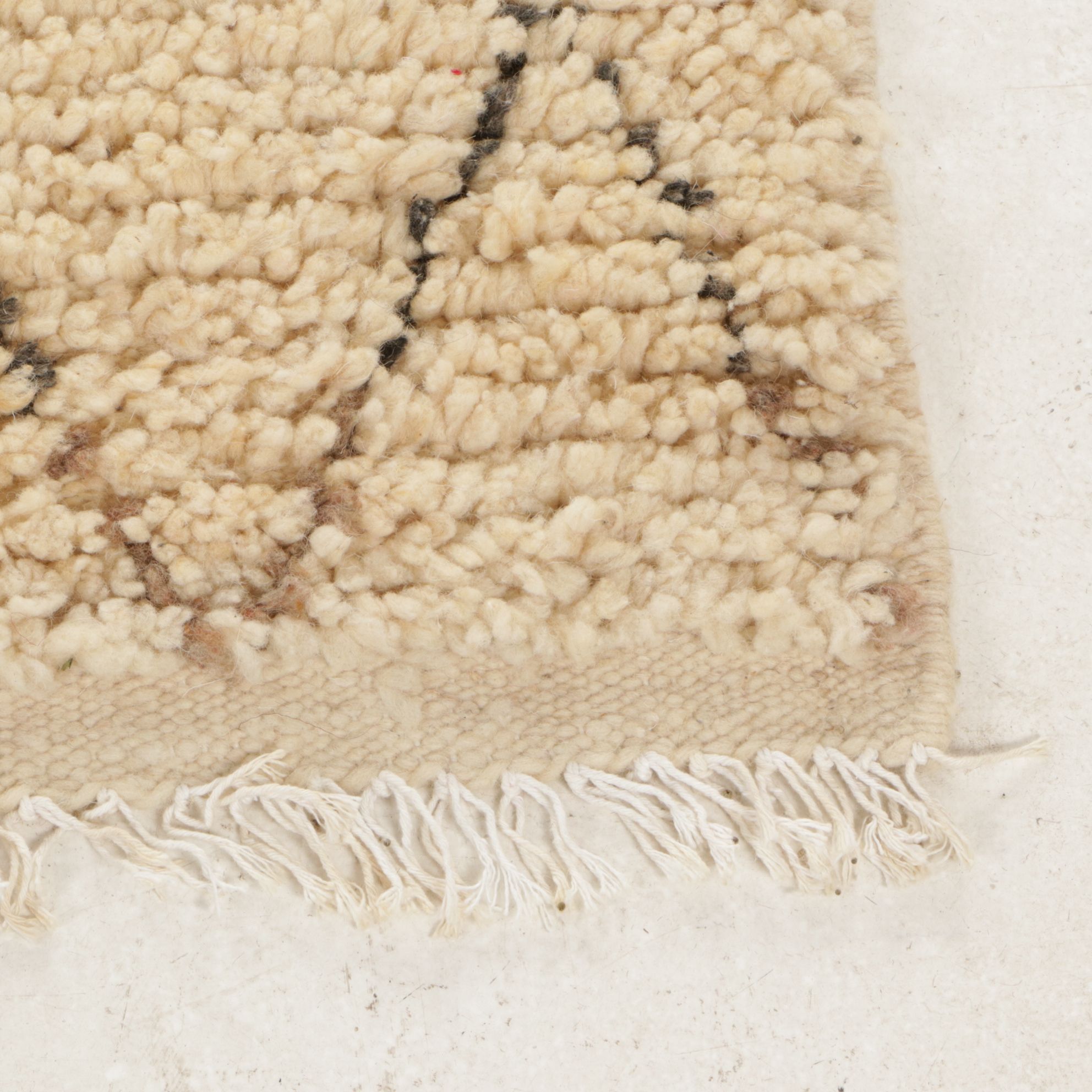 Four Hand-Knotted Moroccan Berber Accent Rugs