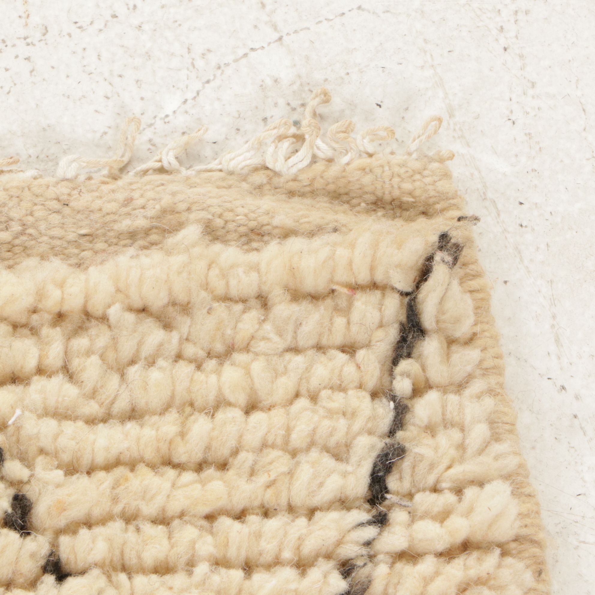 Four Hand-Knotted Moroccan Berber Accent Rugs