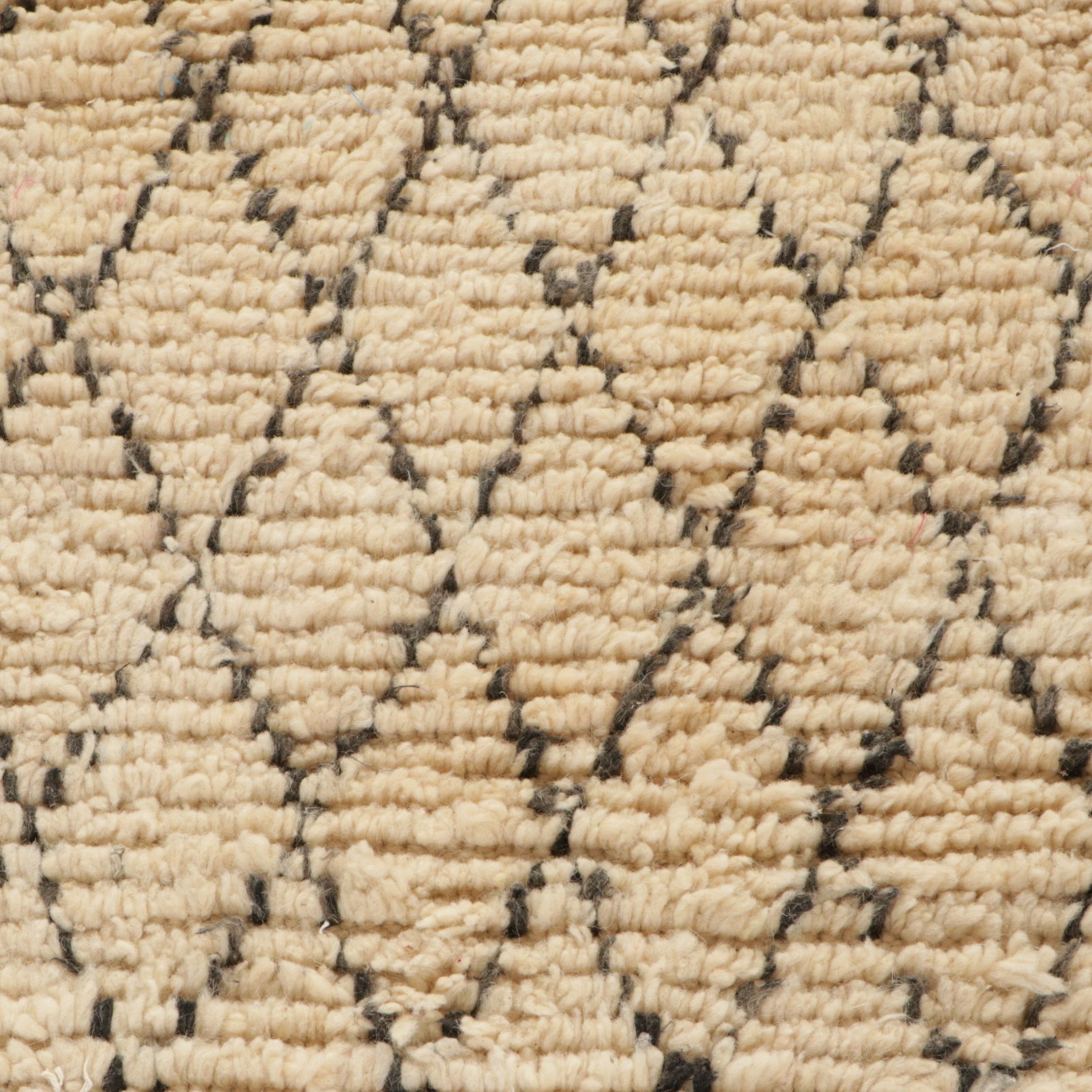 Four Hand-Knotted Moroccan Berber Accent Rugs