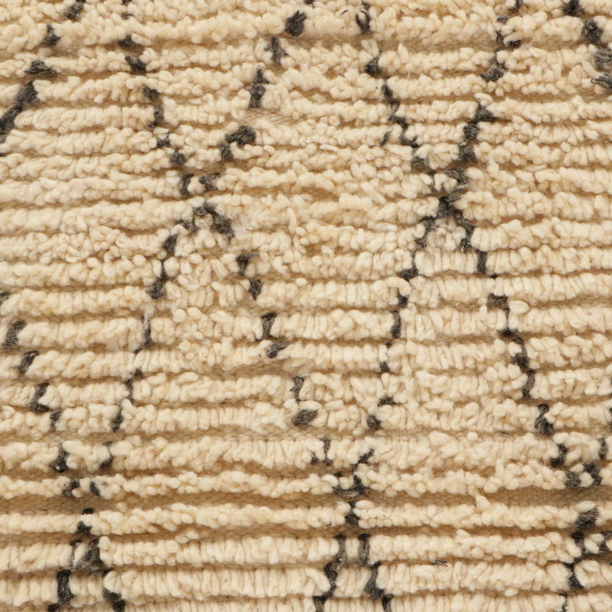 Four Hand-Knotted Moroccan Berber Accent Rugs