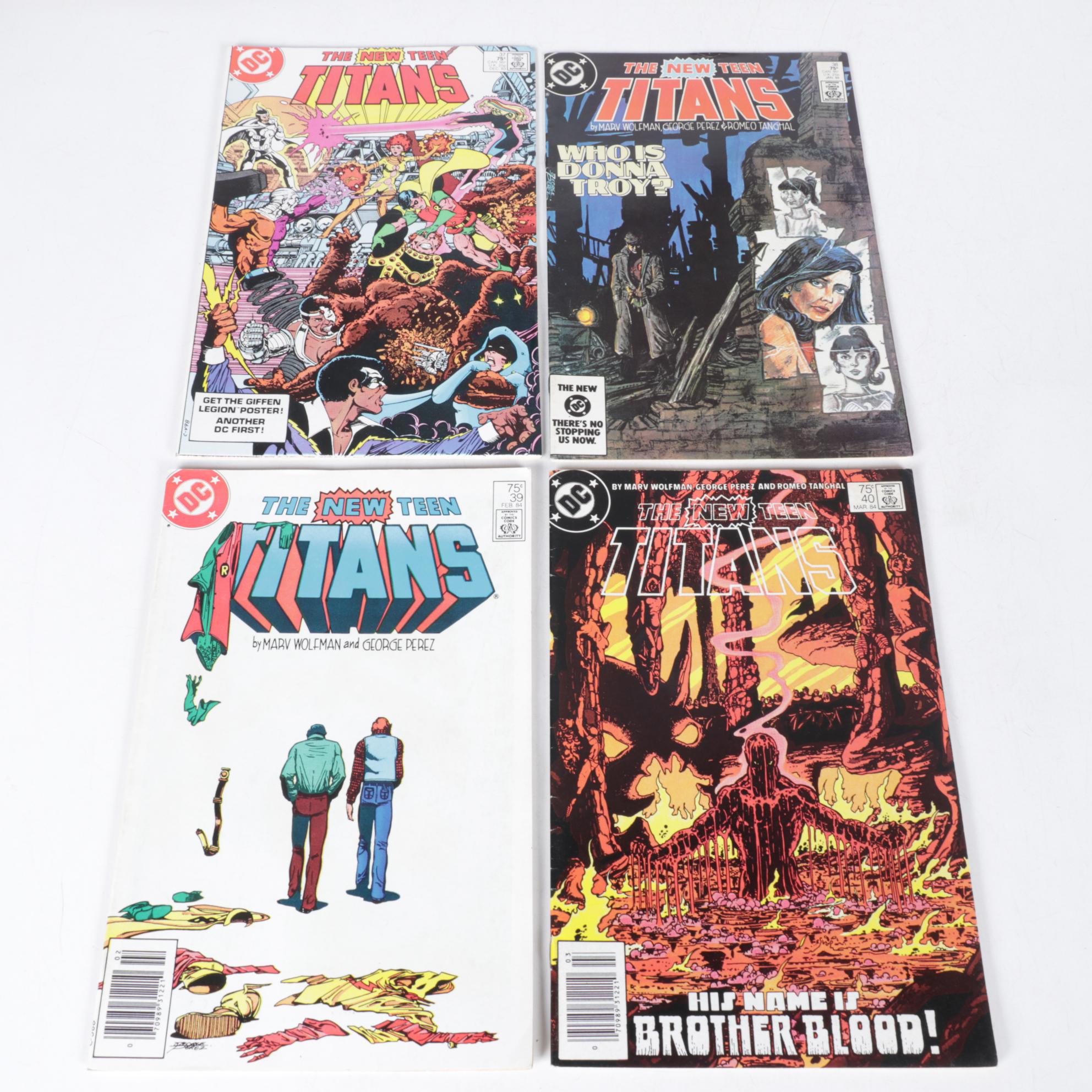 DC Comics "The New Teen Titans" Bronze Age Comic Collections