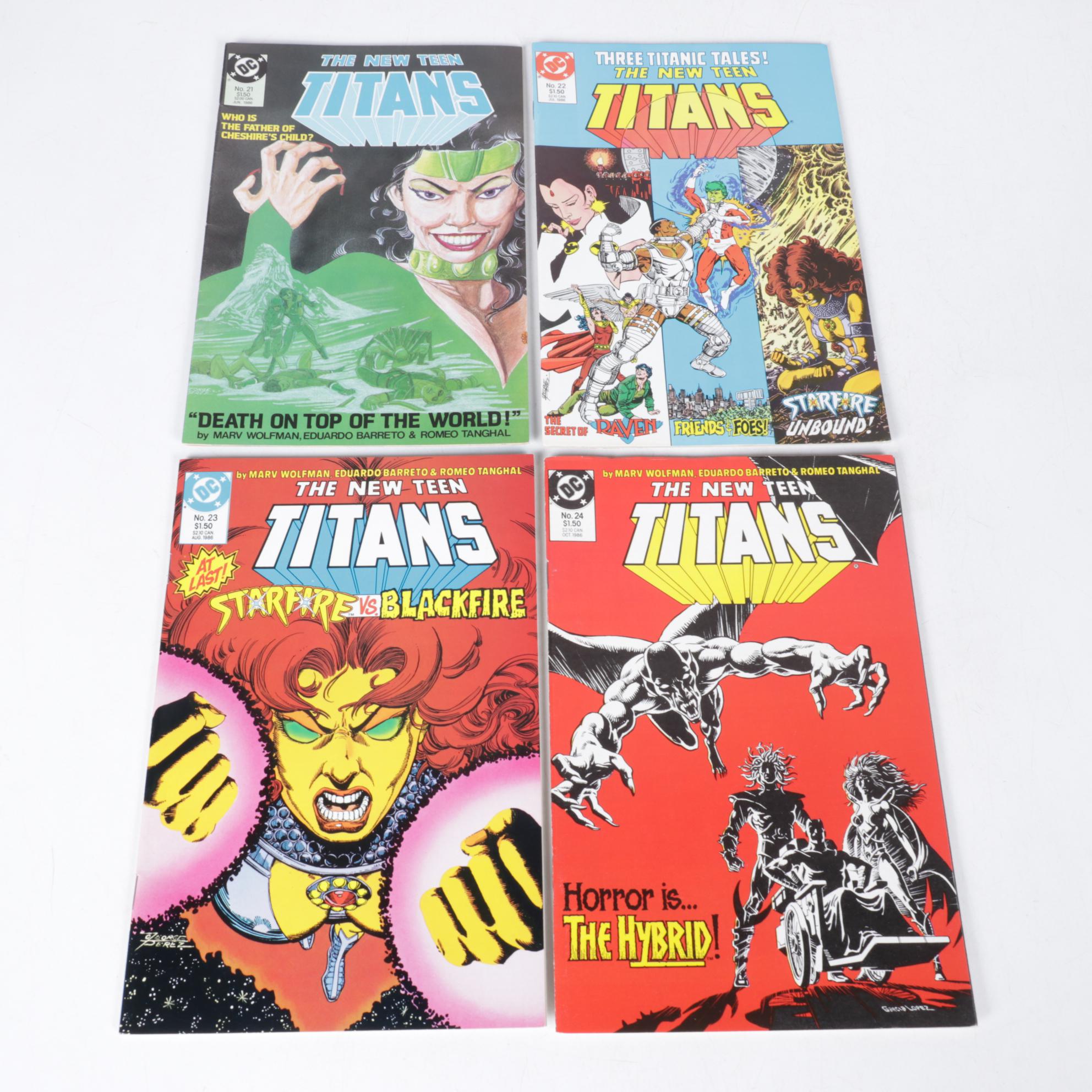 DC Comics "The New Teen Titans" Bronze Age Comic Collections