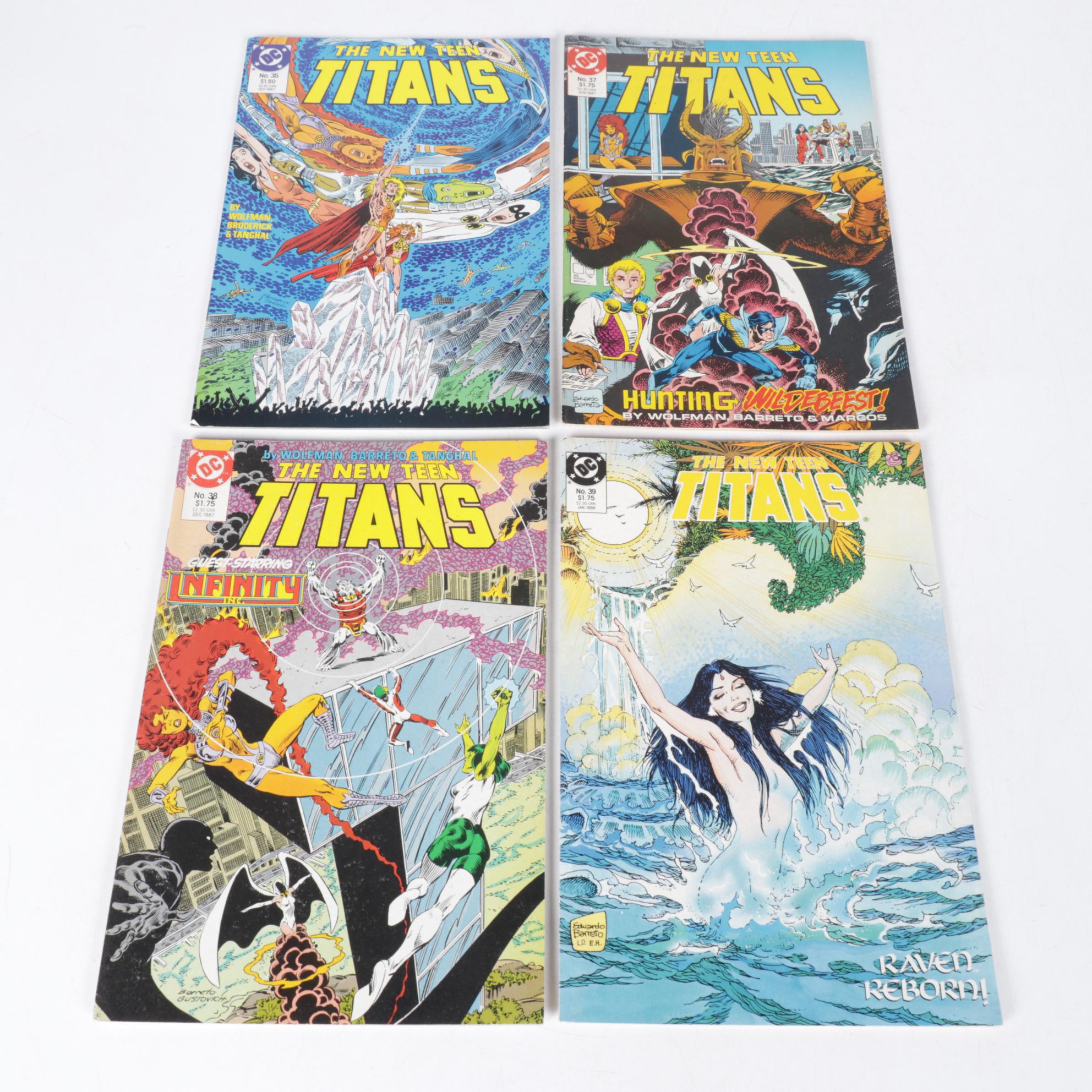DC Comics "The New Teen Titans" Bronze Age Comic Collections