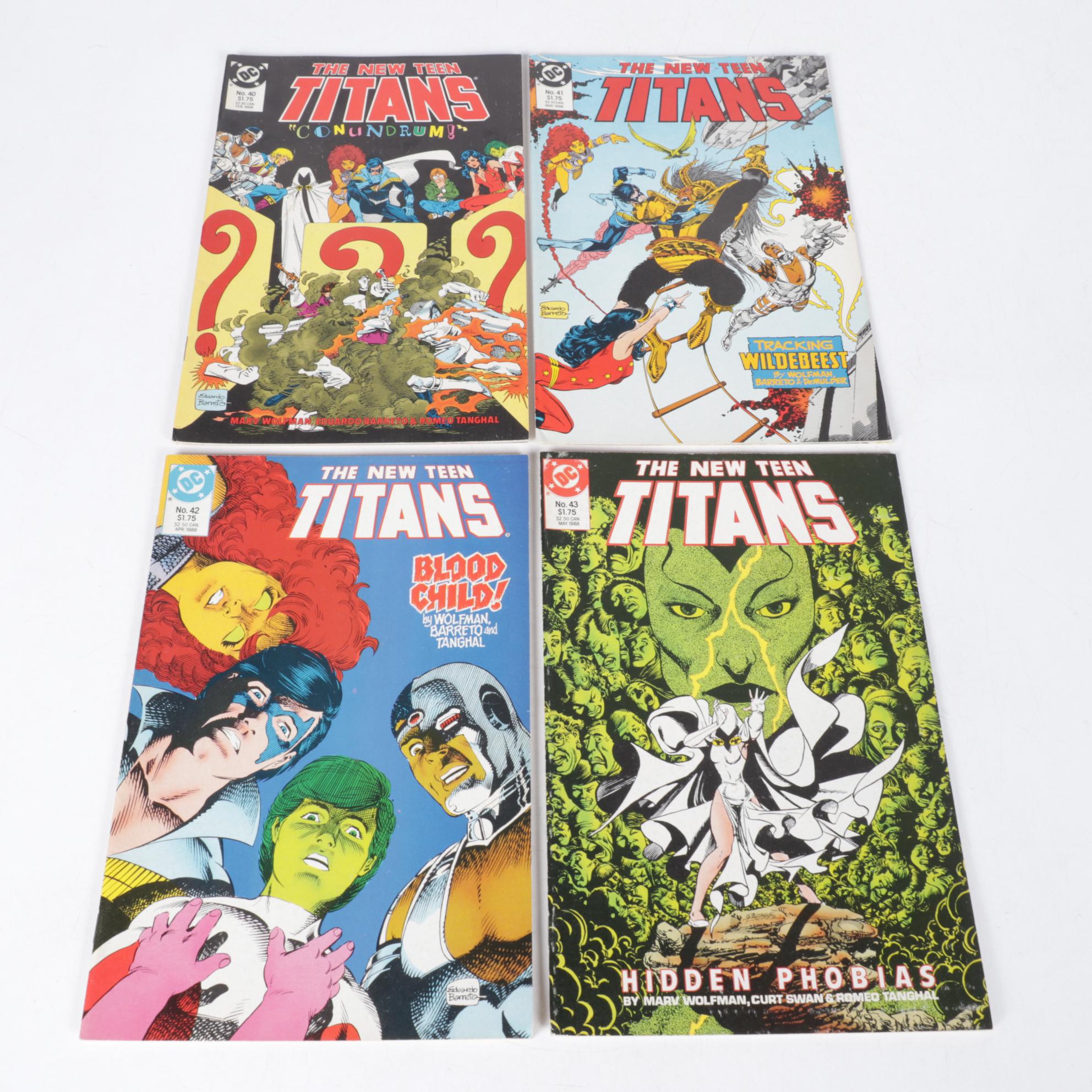 DC Comics "The New Teen Titans" Bronze Age Comic Collections
