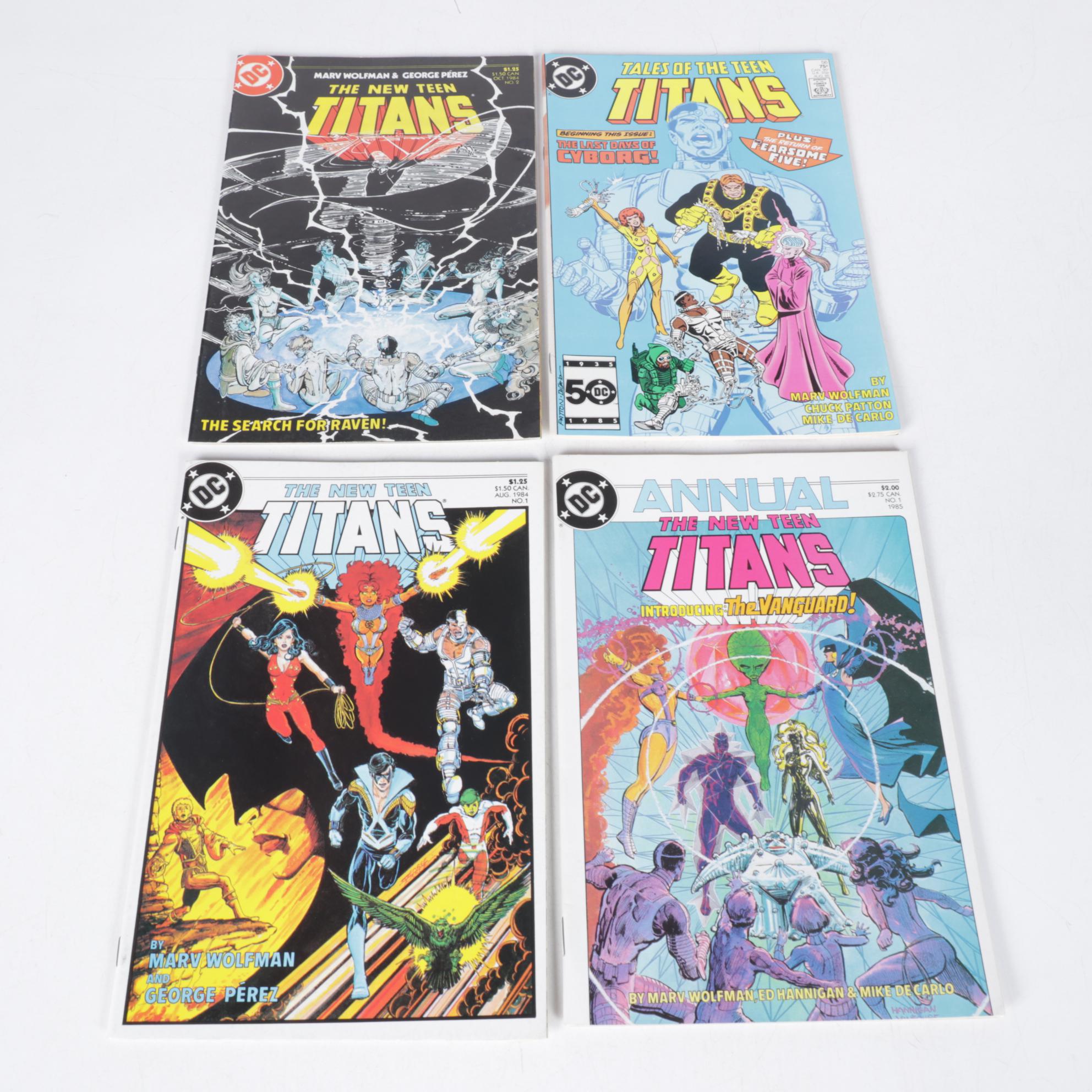 DC Comics "The New Teen Titans" Bronze Age Comic Collections