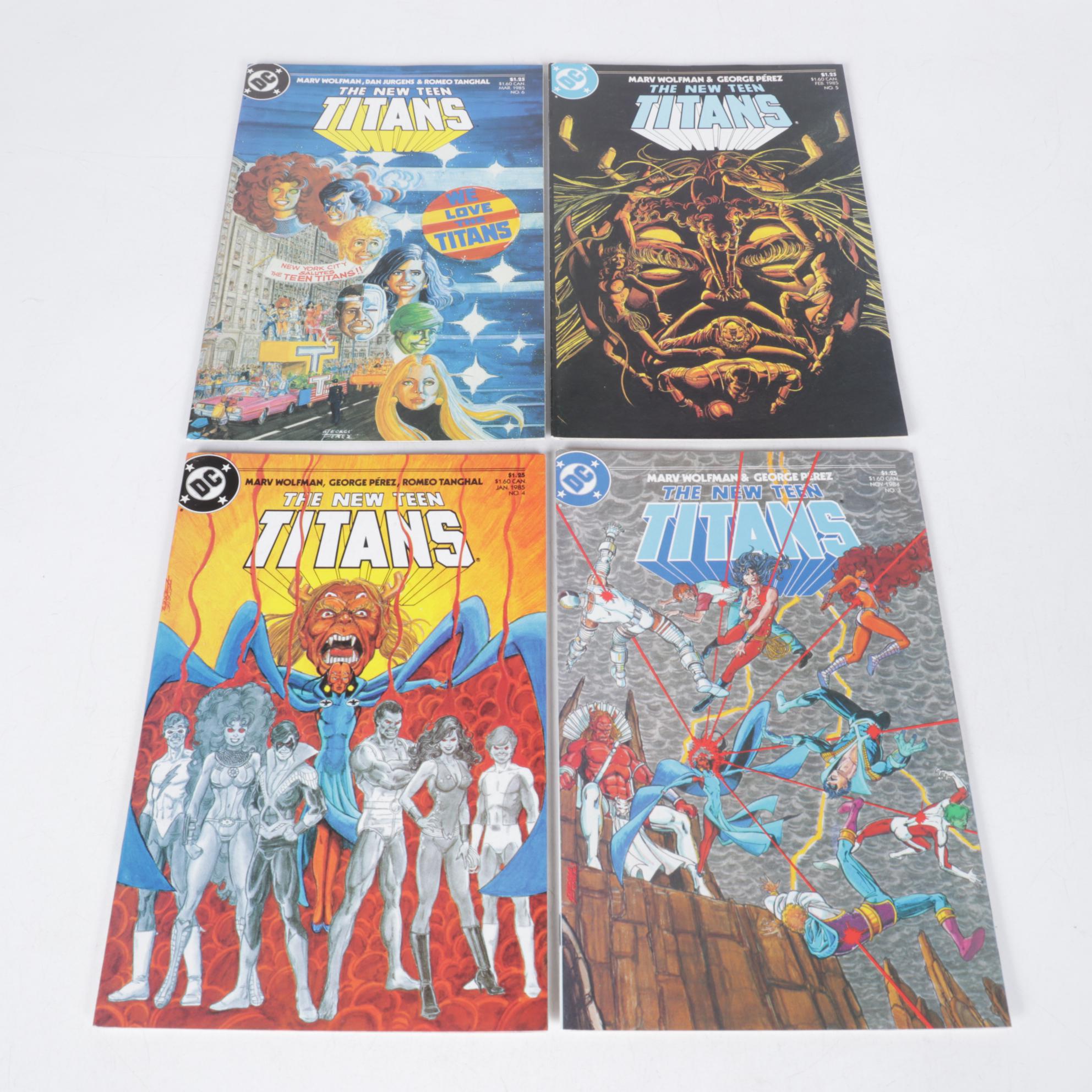 DC Comics "The New Teen Titans" Bronze Age Comic Collections