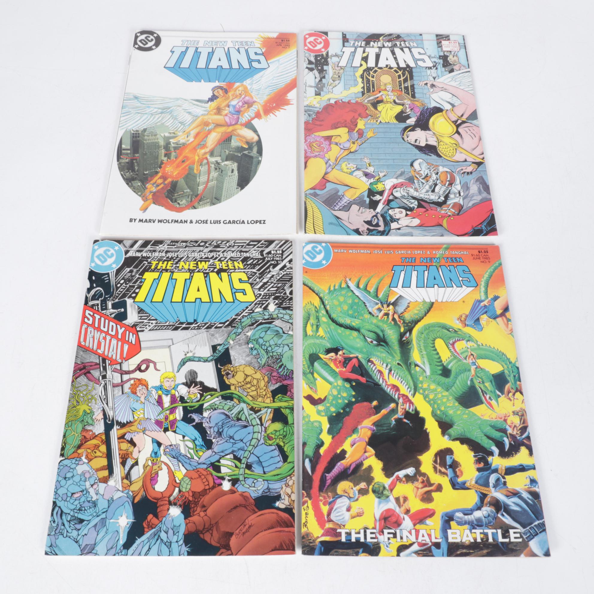 DC Comics "The New Teen Titans" Bronze Age Comic Collections