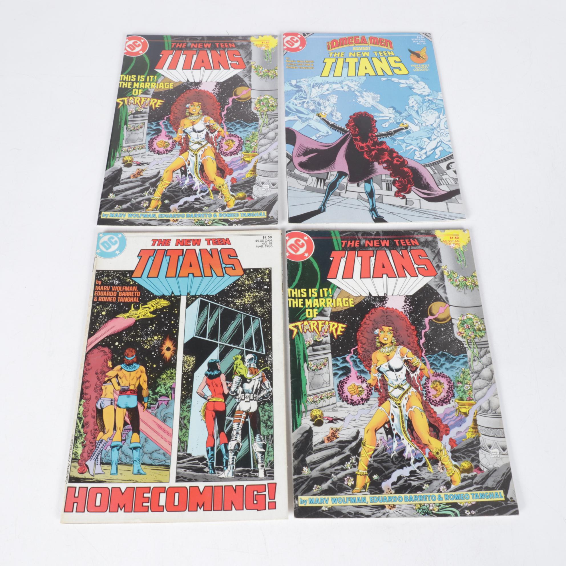 DC Comics "The New Teen Titans" Bronze Age Comic Collections