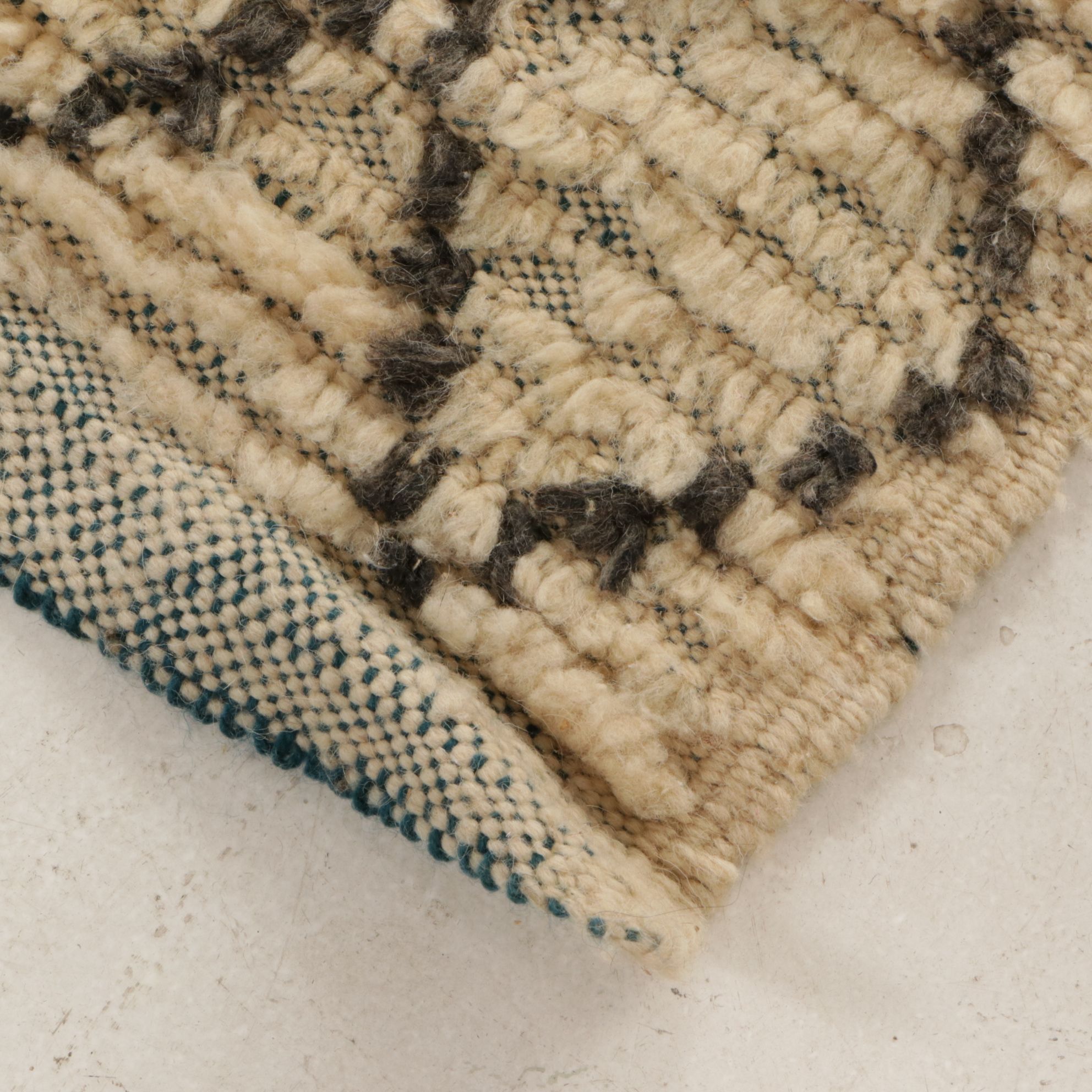 Four Hand-Knotted Moroccan Berber Accent Rugs