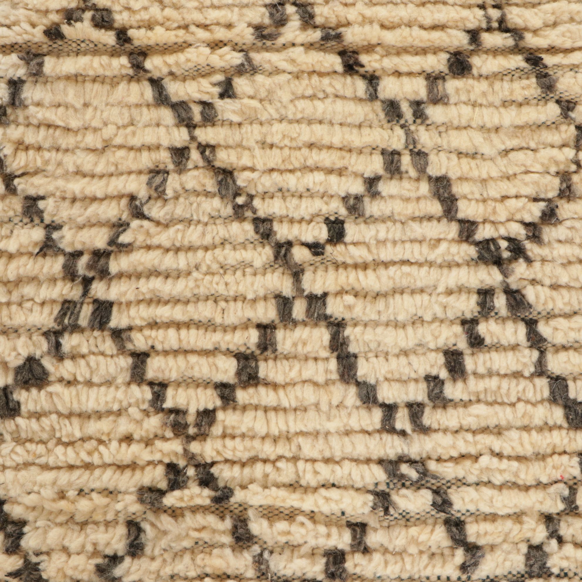 Four Hand-Knotted Moroccan Berber Accent Rugs