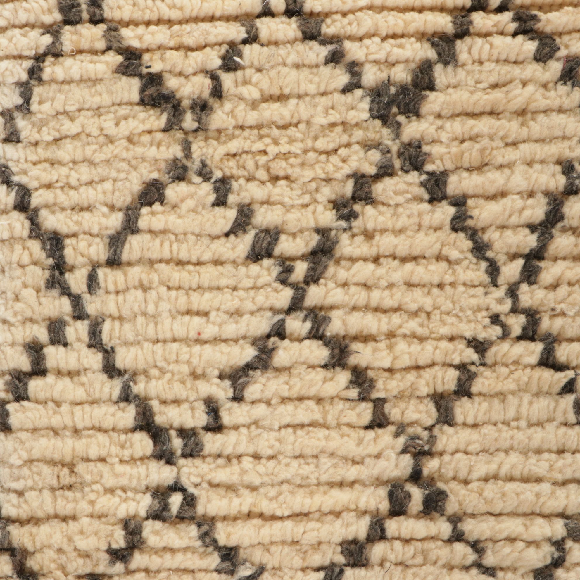Four Hand-Knotted Moroccan Berber Accent Rugs