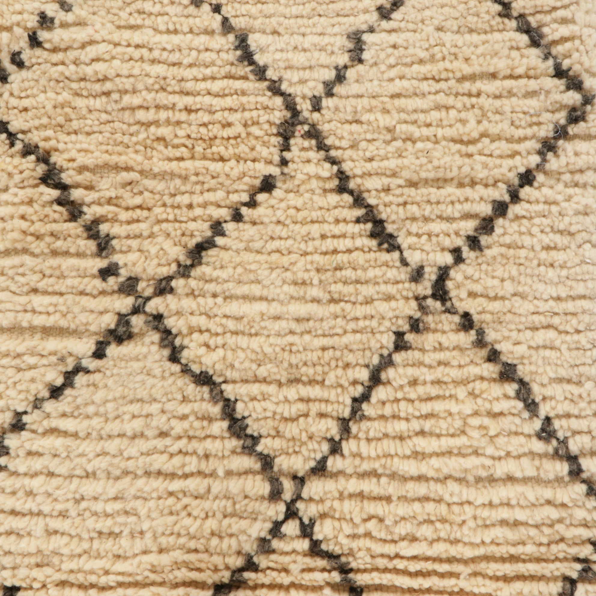 Four Hand-Knotted Moroccan Berber Accent Rugs