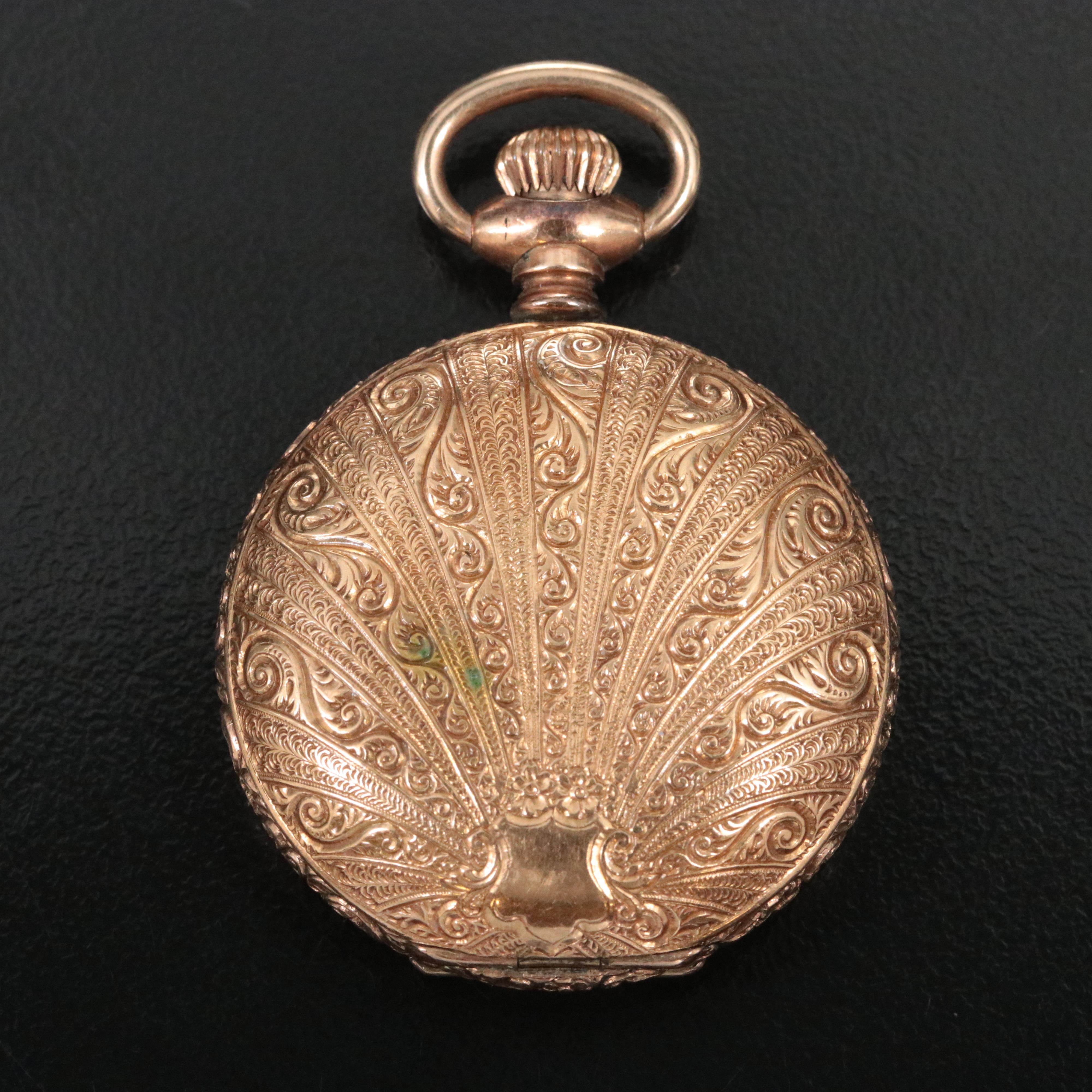 Antique America Waltham Gold-Filled Hunting Case Pocket Watch