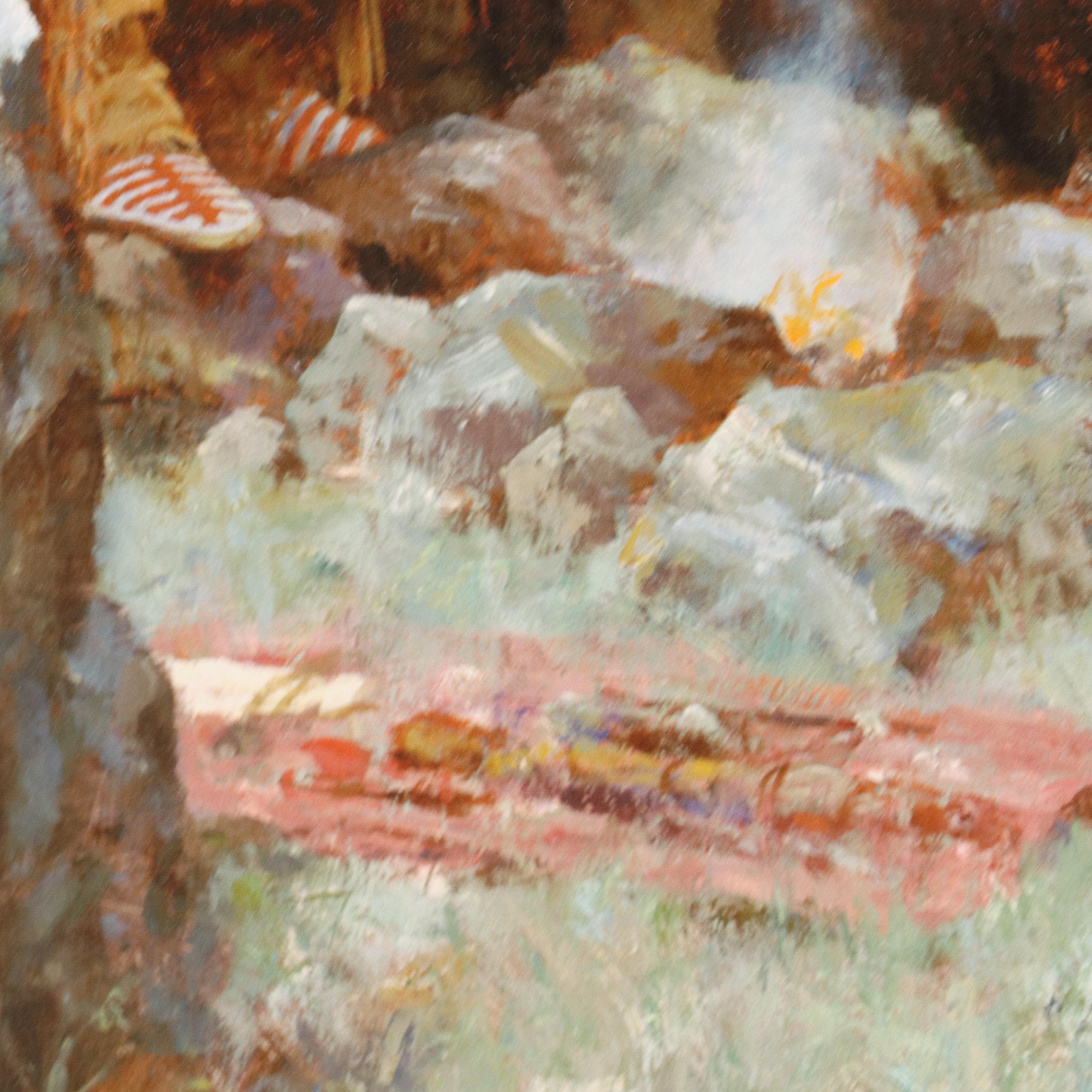 Howard Terpning Offset Lithograph "The Healing Power of the Raven Bundle"