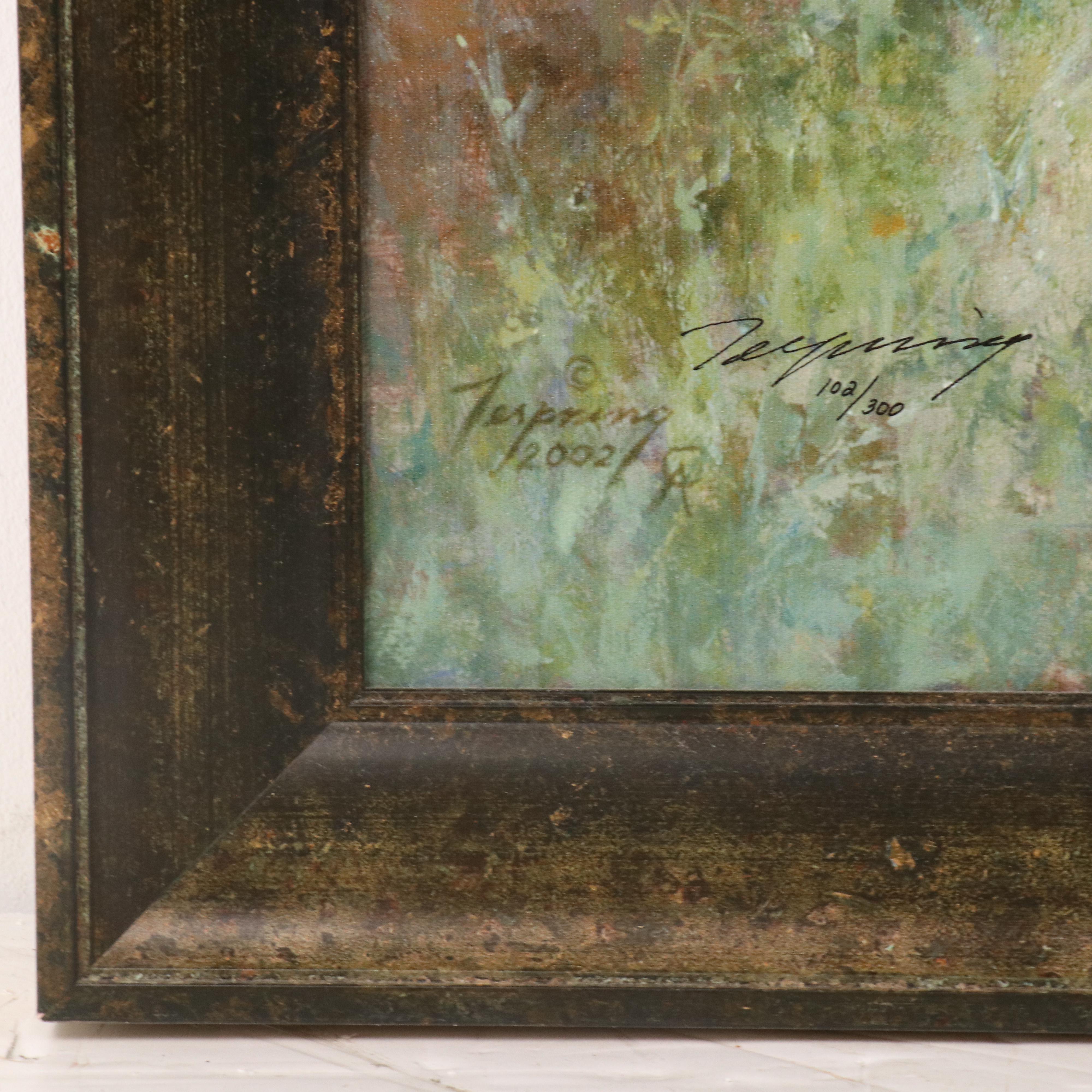 Howard Terpning Offset Lithograph "The Healing Power of the Raven Bundle"